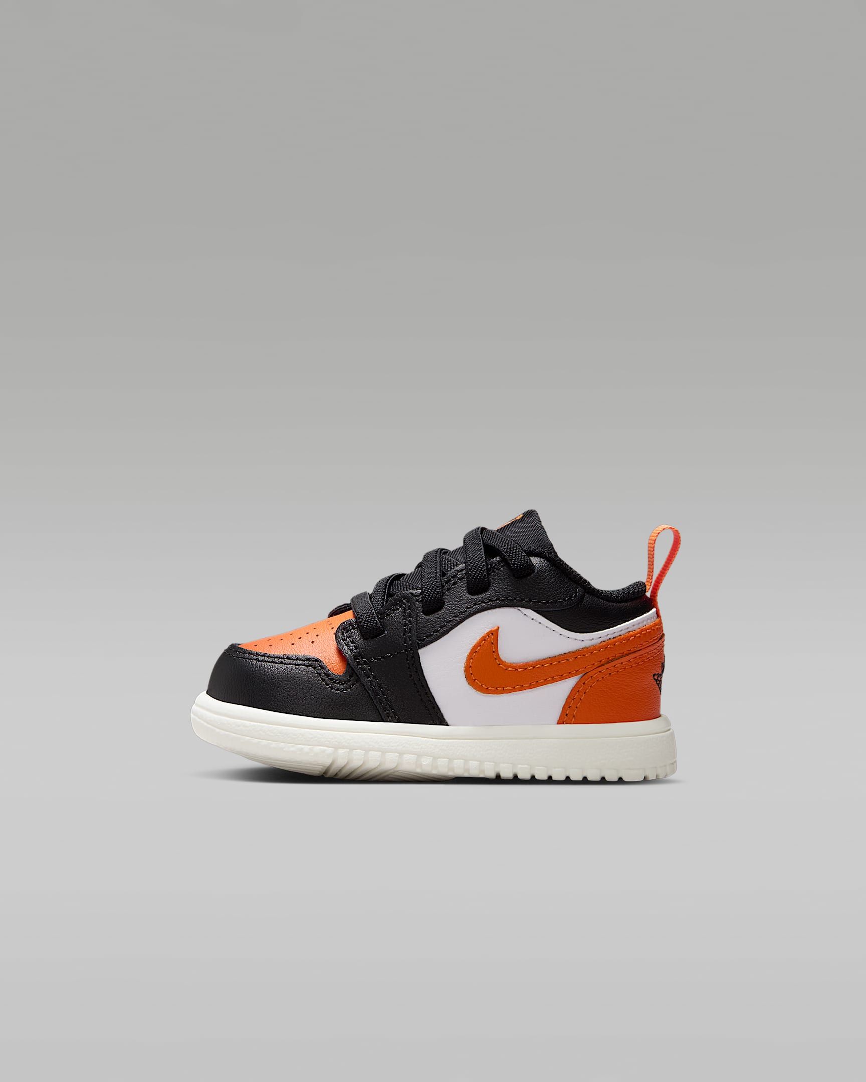 Jordan 1 Low Alt Baby/Toddler Shoes - Black/White/Sail/Starfish