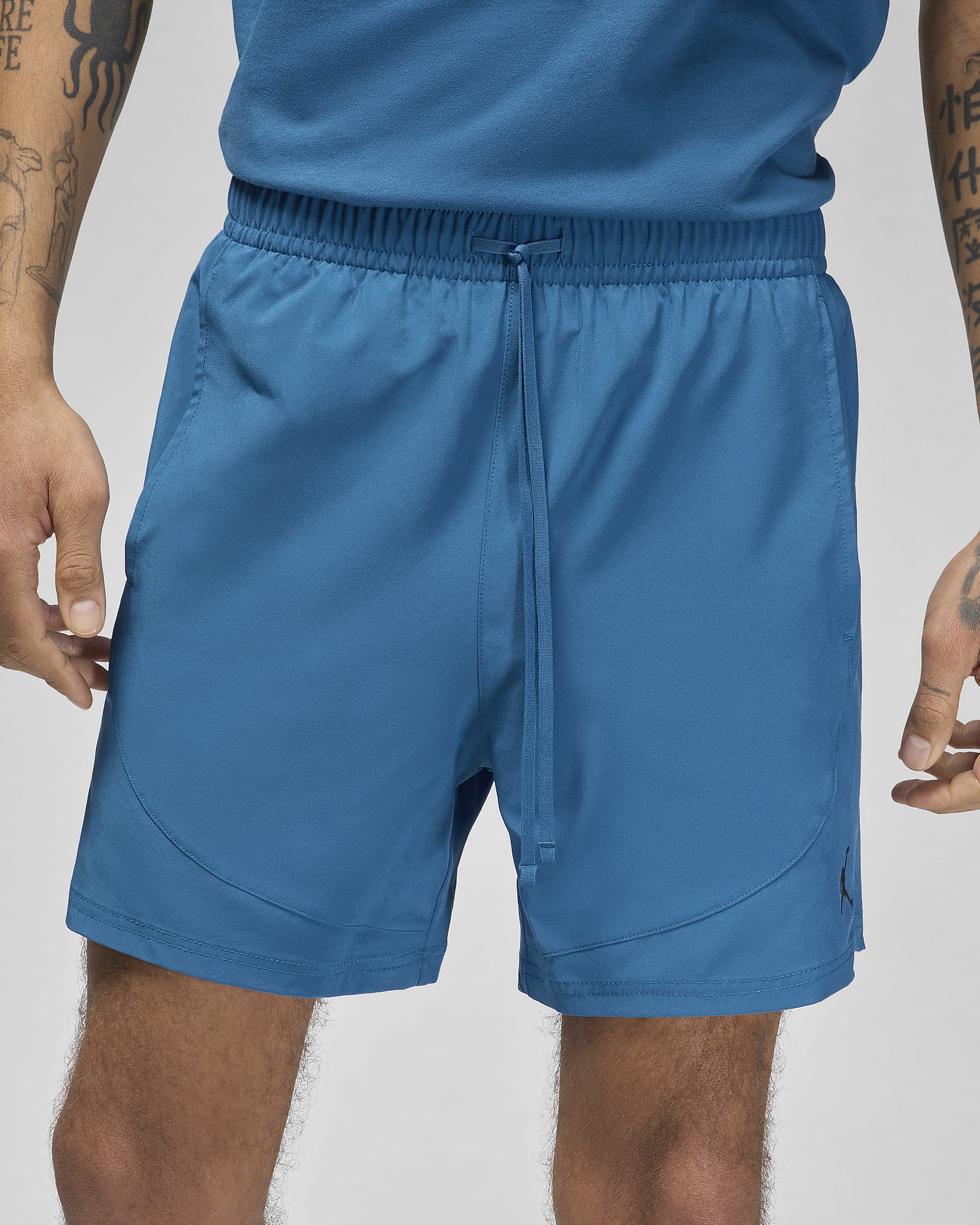 Shorts de tejido Woven Jordan Dri-FIT Sport para hombre - Azul industrial/Negro