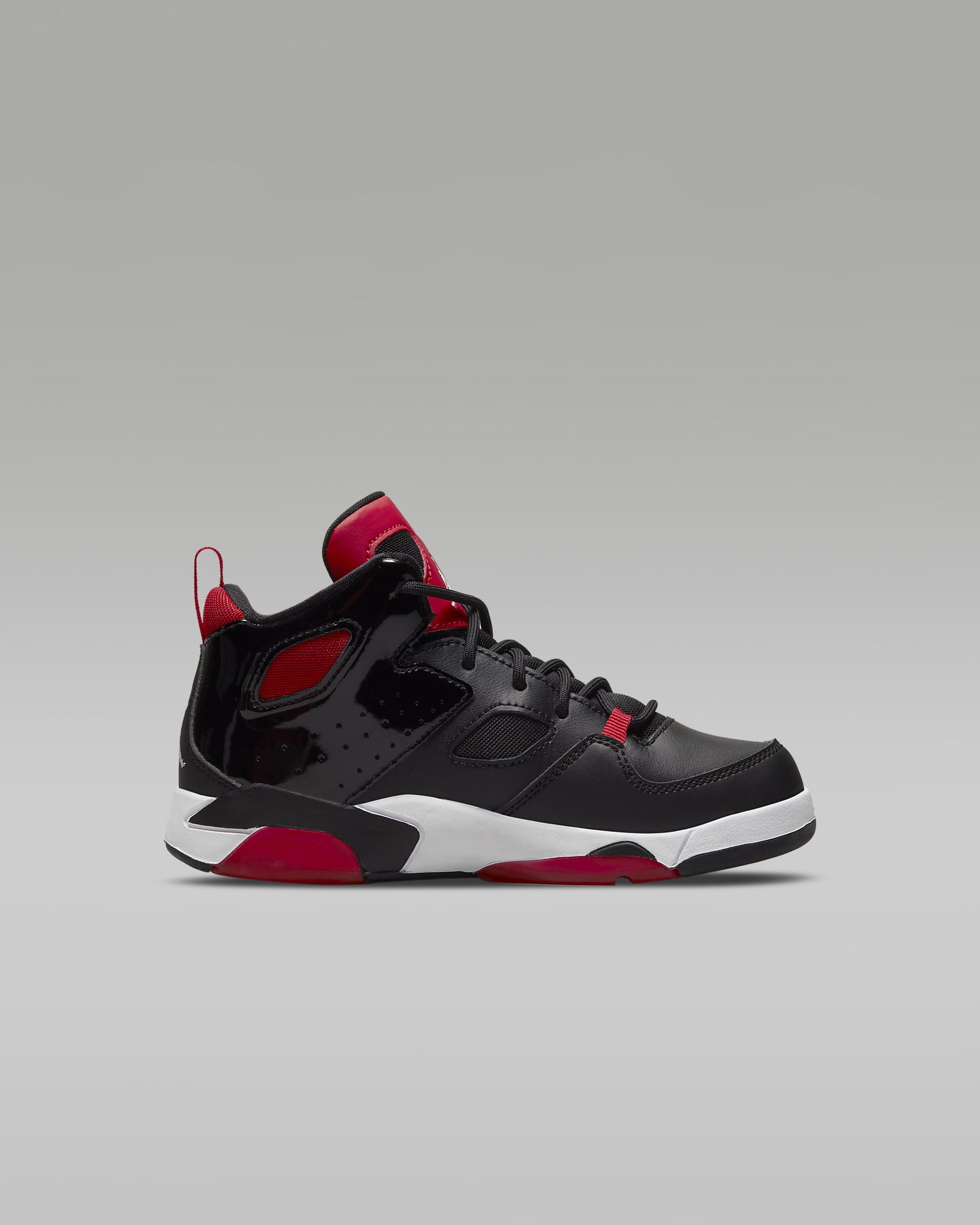 Jordan Flight Club '91 Younger Kids' Shoe - Black/University Red/White