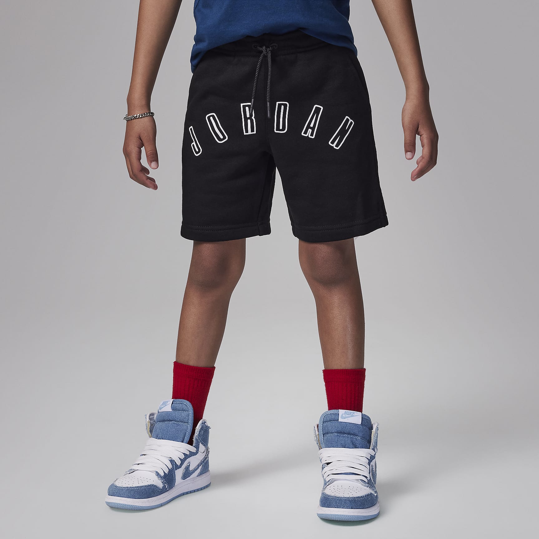 ジョーダン MJ フライト MVP フレンチ テリー ショートパンツ リトルキッズショートパンツ - ブラック