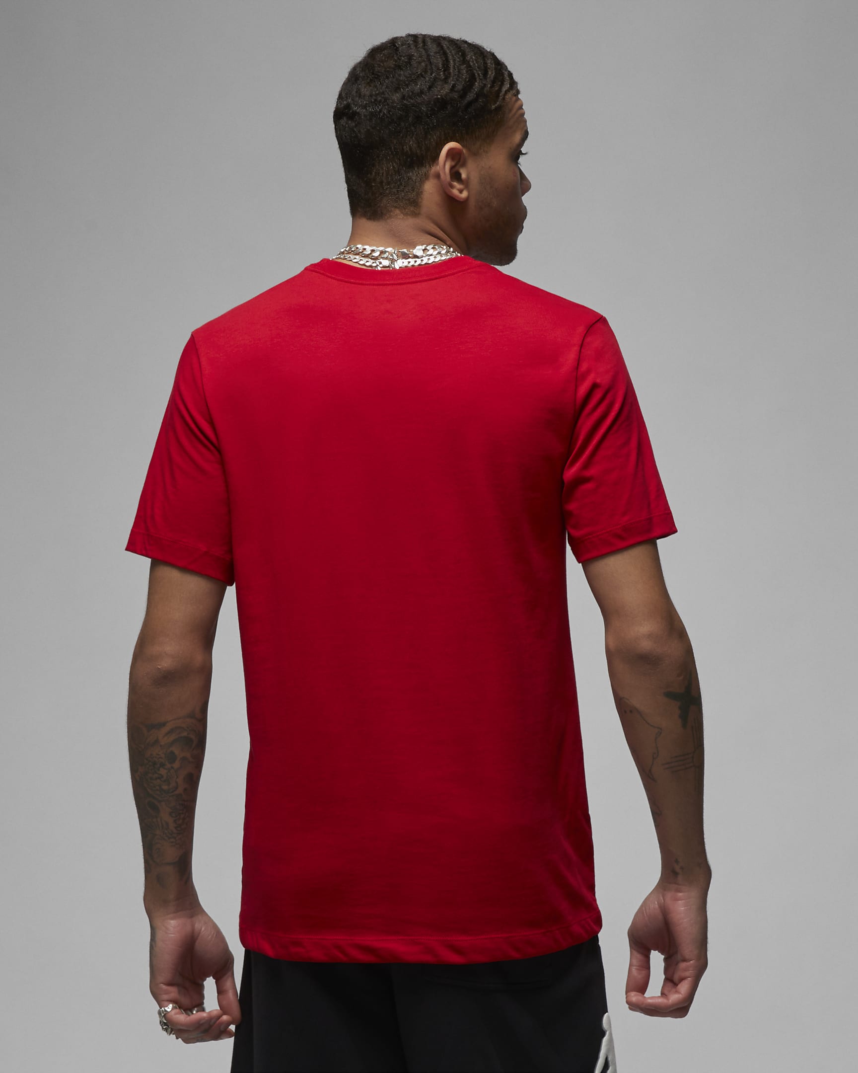 Jordan Flight Essentials 男款 T 恤 - Gym Red/白色