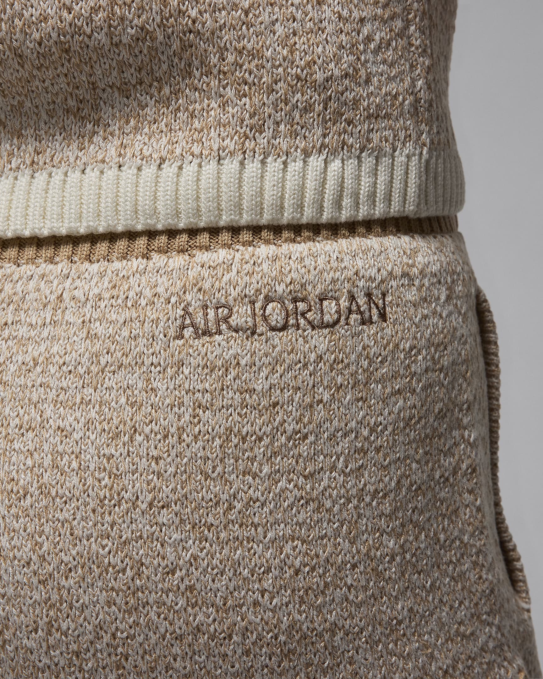 Air Jordan Pantalón corto de tejido Knit - Mujer - Sail