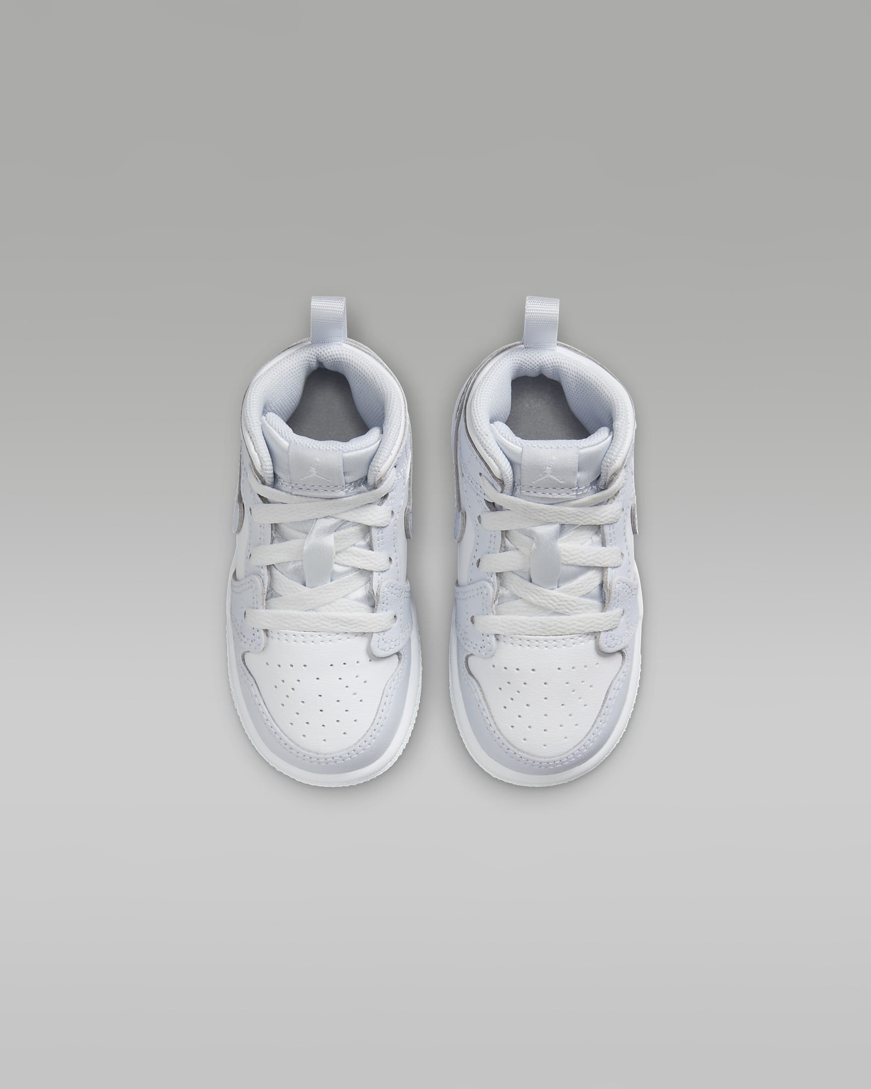 Jordan 1 Mid Baby/Toddler Shoes - Cobalt Bliss/Neutral Grey/White