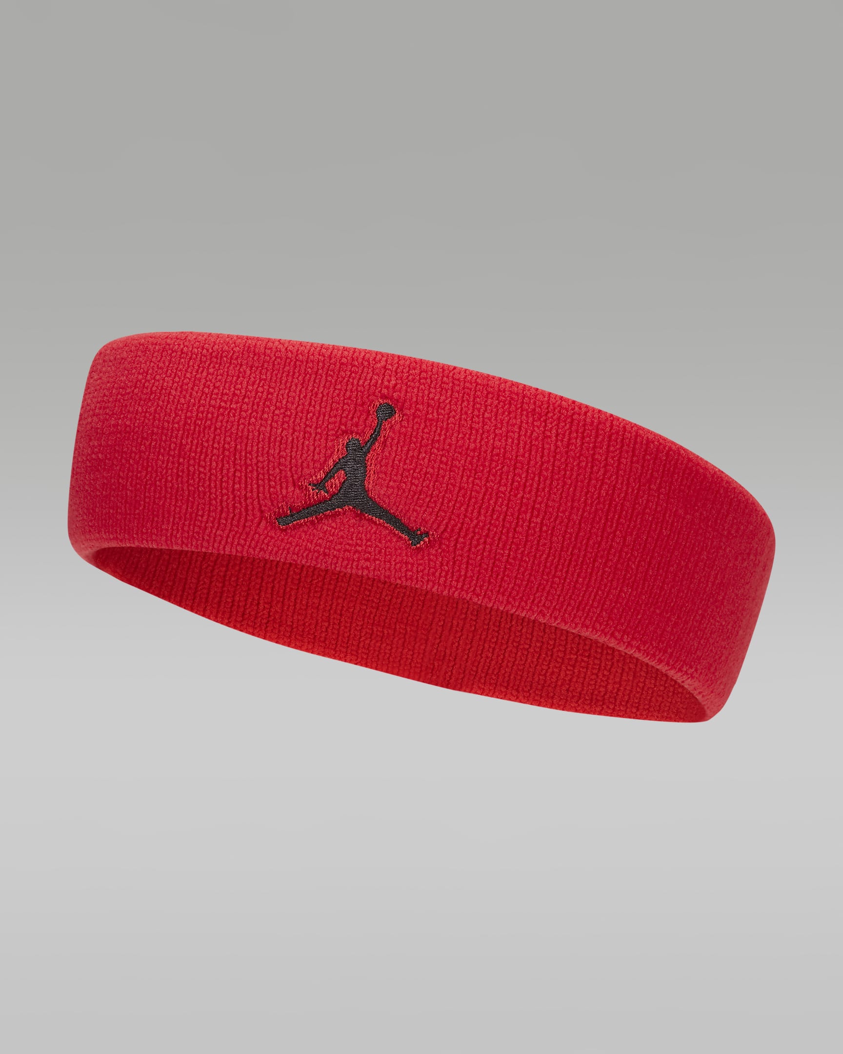 Jordan Dri-FIT Jumpman Stirnband - Gym Red/Schwarz