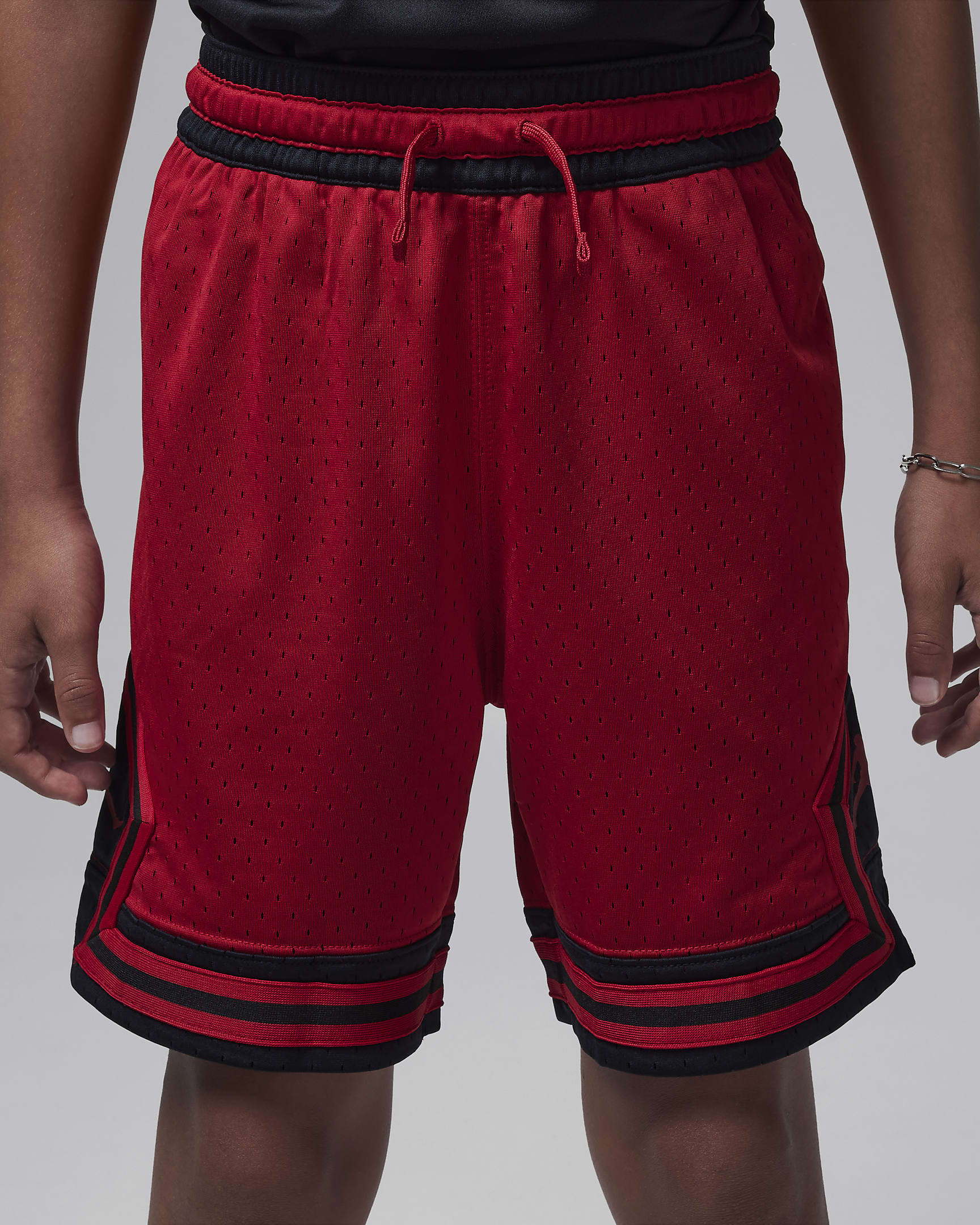 Jordan Sport Diamond shorts met Dri-FIT voor kids - Gym Red