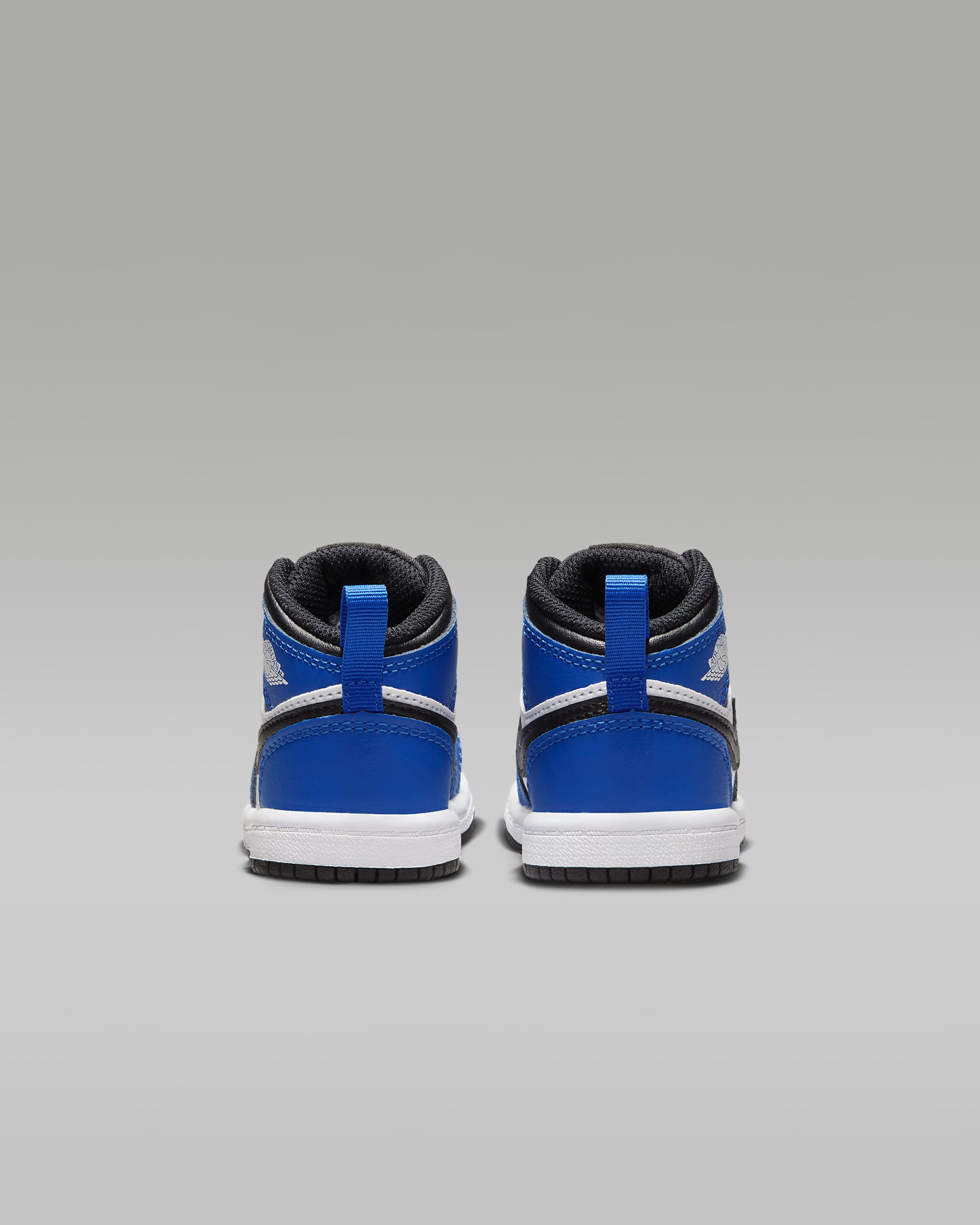 Jordan 1 Mid Schuh für Babys und Kleinkinder - Game Royal/Weiß/Schwarz