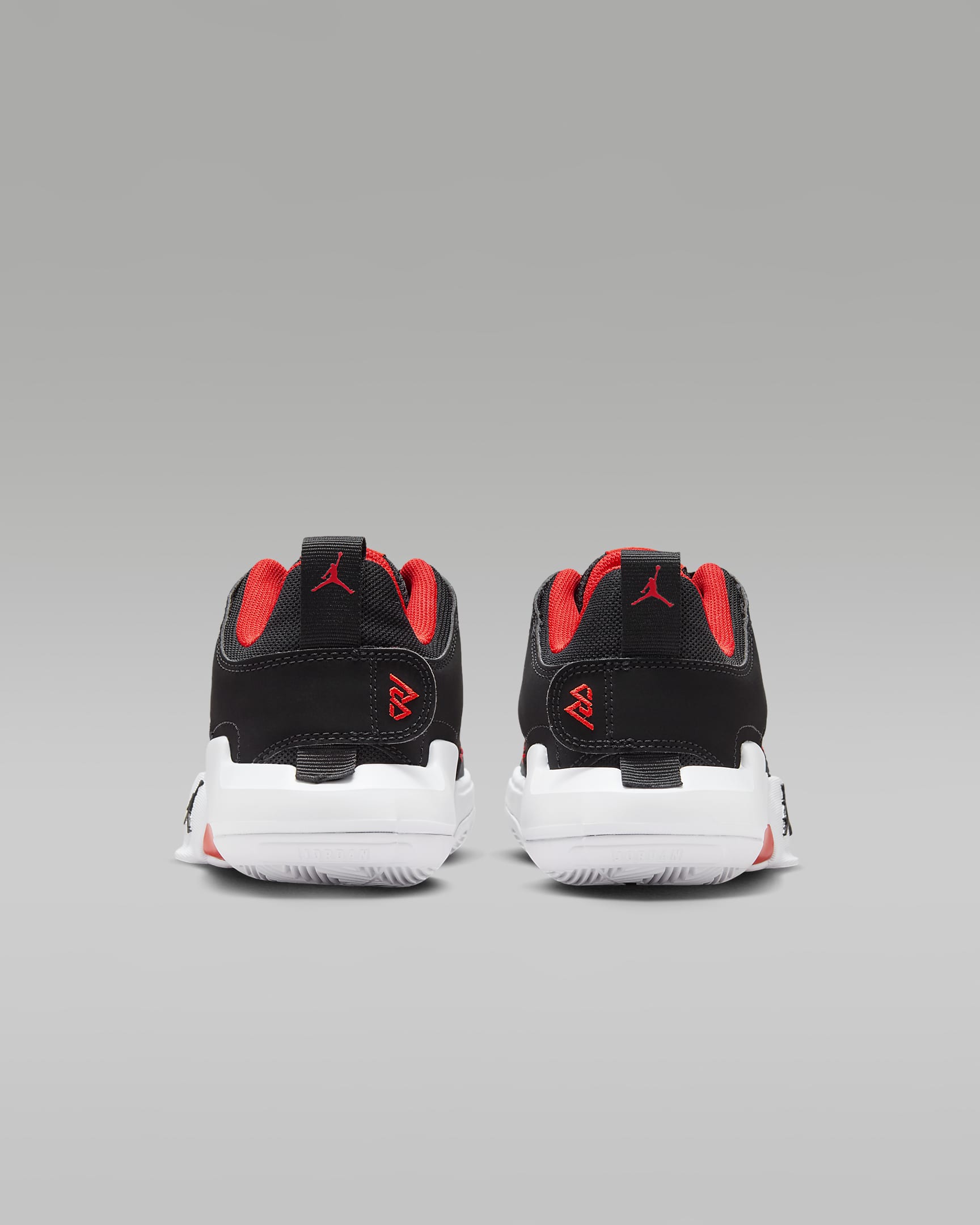 Jordan One Take 5 Older Kids' Shoes - Black/White/Anthracite/Habanero Red