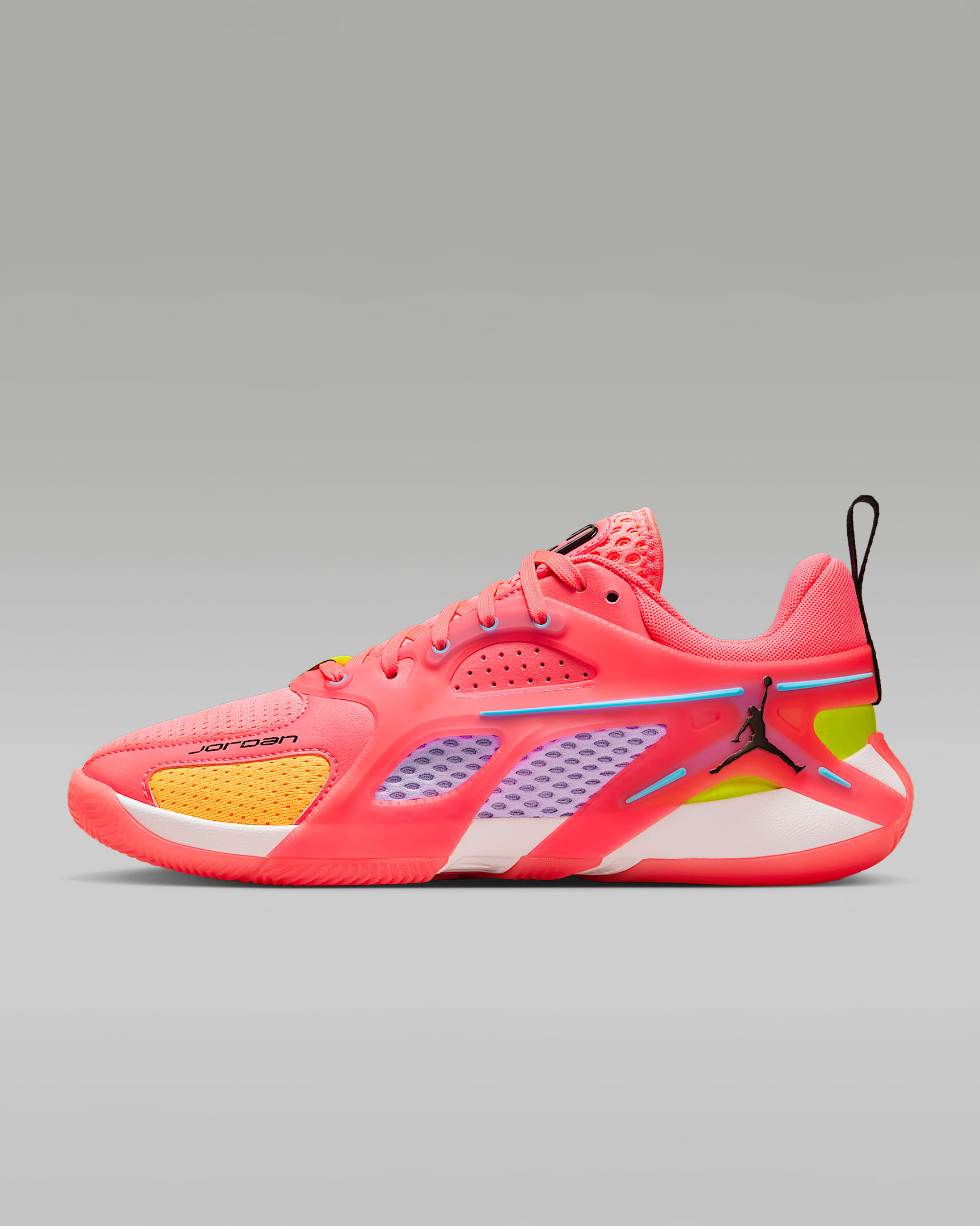 Tenis de básquetbol para mujer Jordan Heir Series "Be Seen" - Ponche cálido/Naranja láser/Cíber/Negro