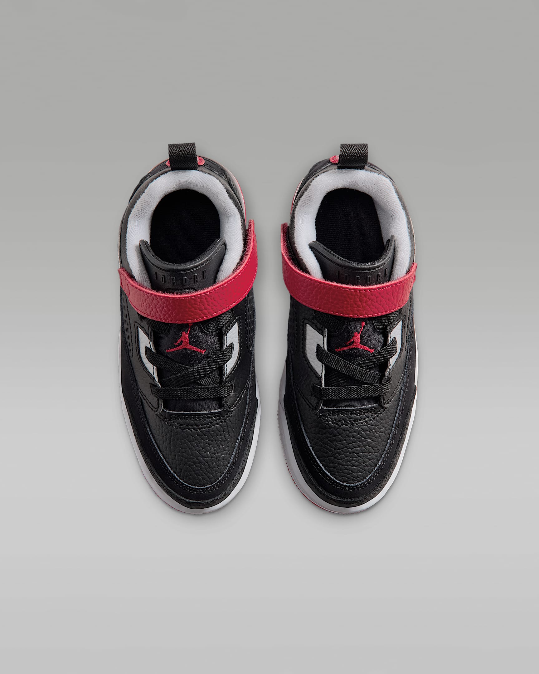 Chaussure Jordan Spizike Low pour enfant - Noir/Wolf Grey/Blanc/Gym Red