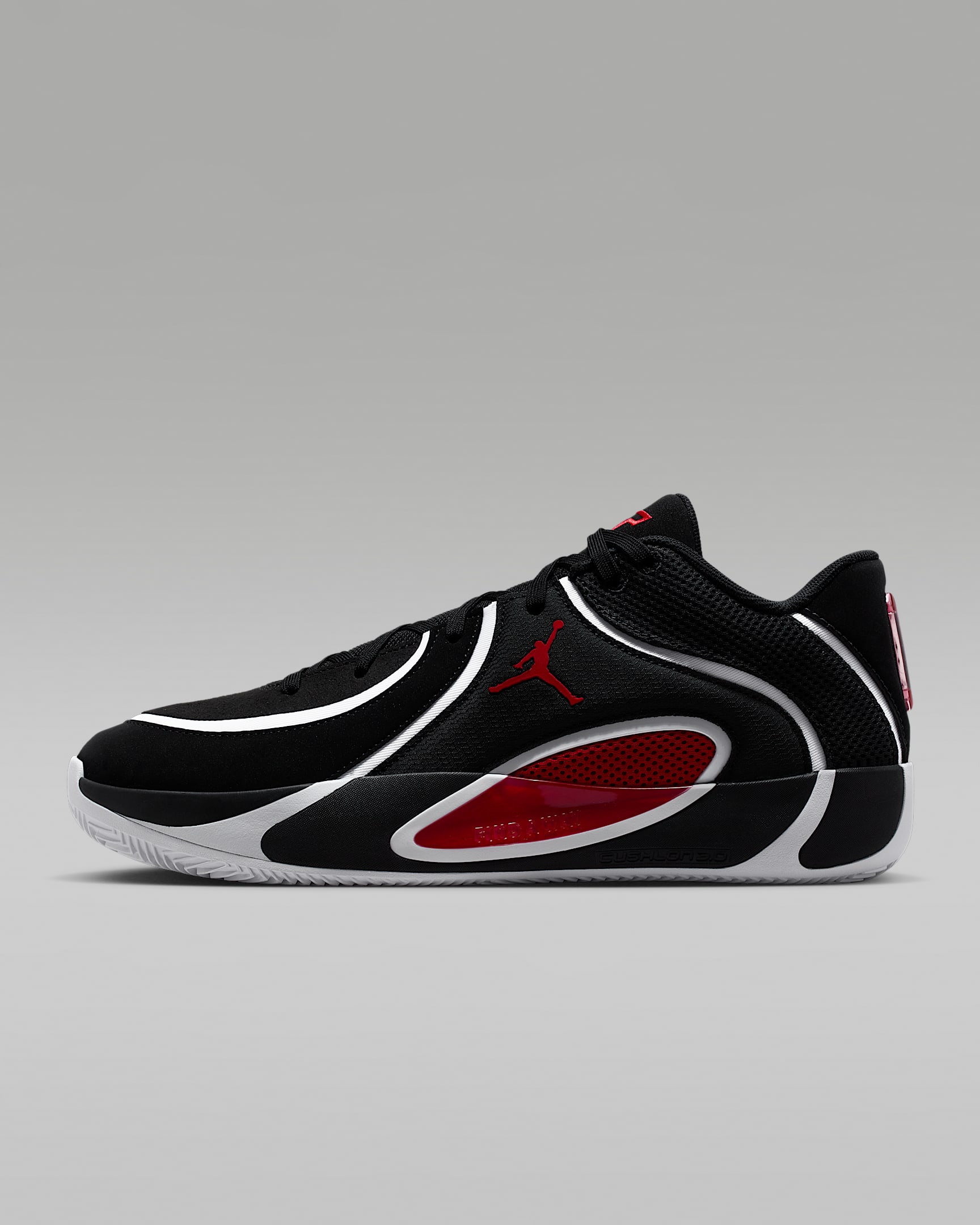 Tatum 4 PF Basketball Shoes - Black/White/University Red