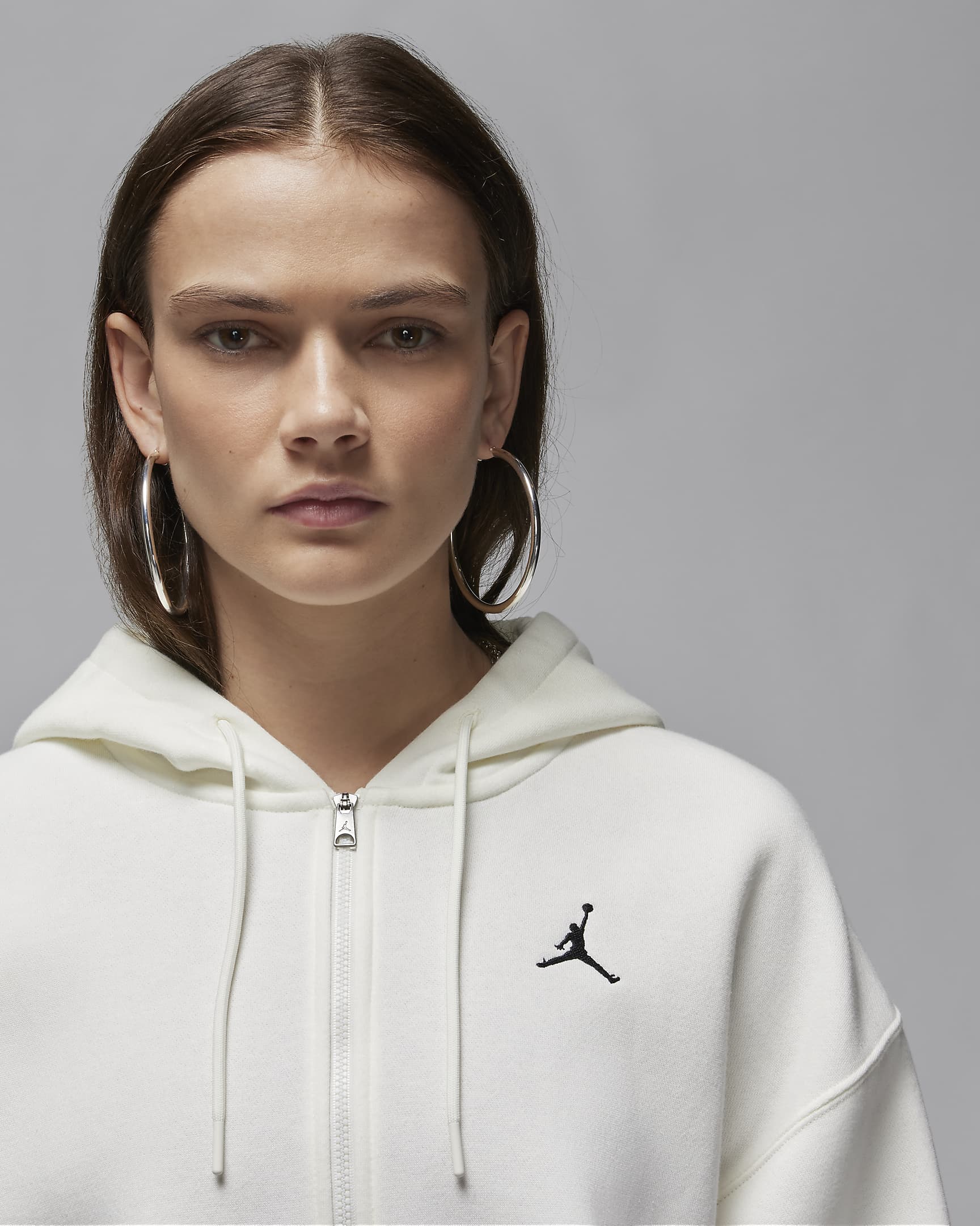 Jordan Brooklyn Fleece Women's Full-Zip Hoodie. Nike SI