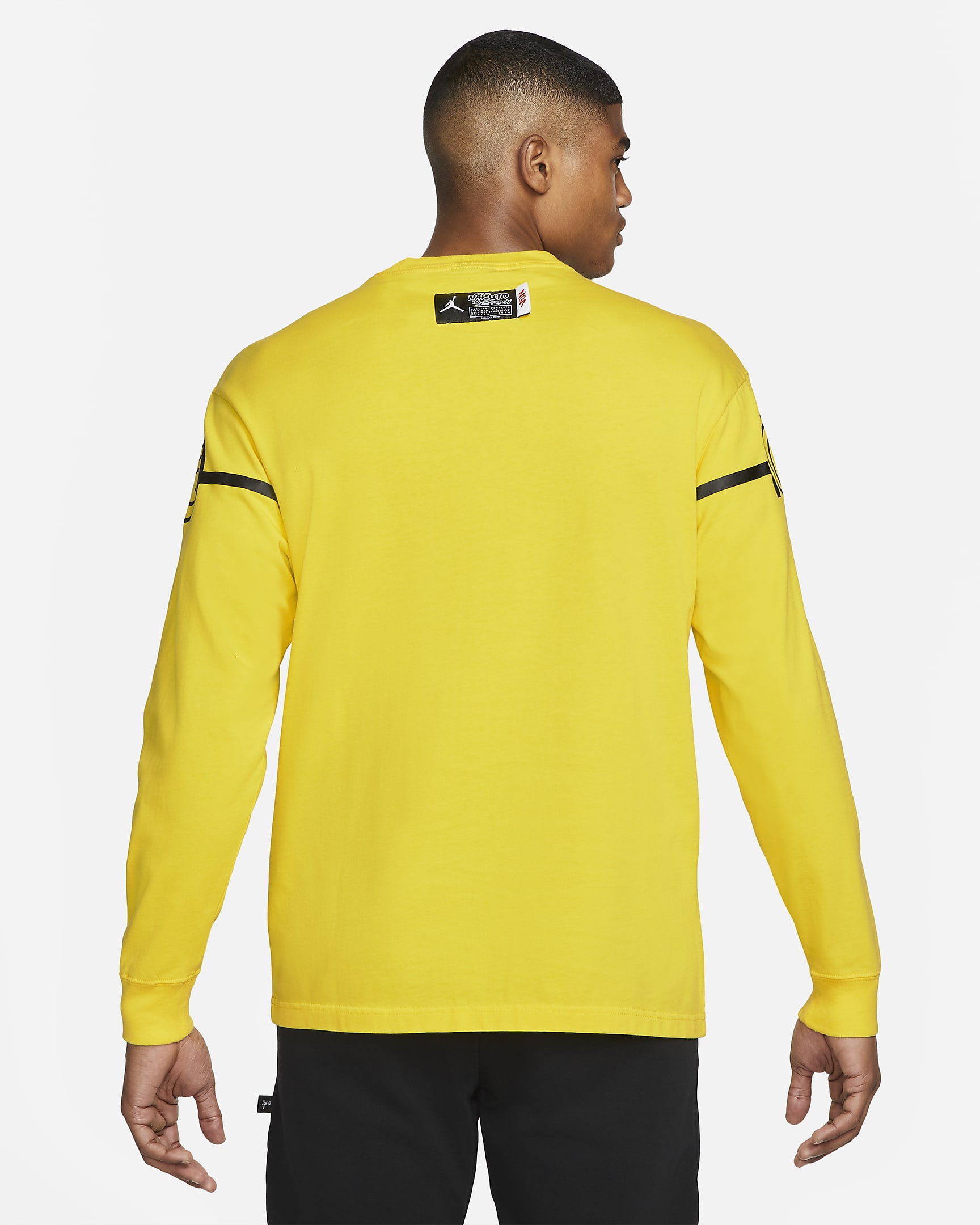 Zion x Naruto Men's Long-sleeve T-shirt - Lemon Wash