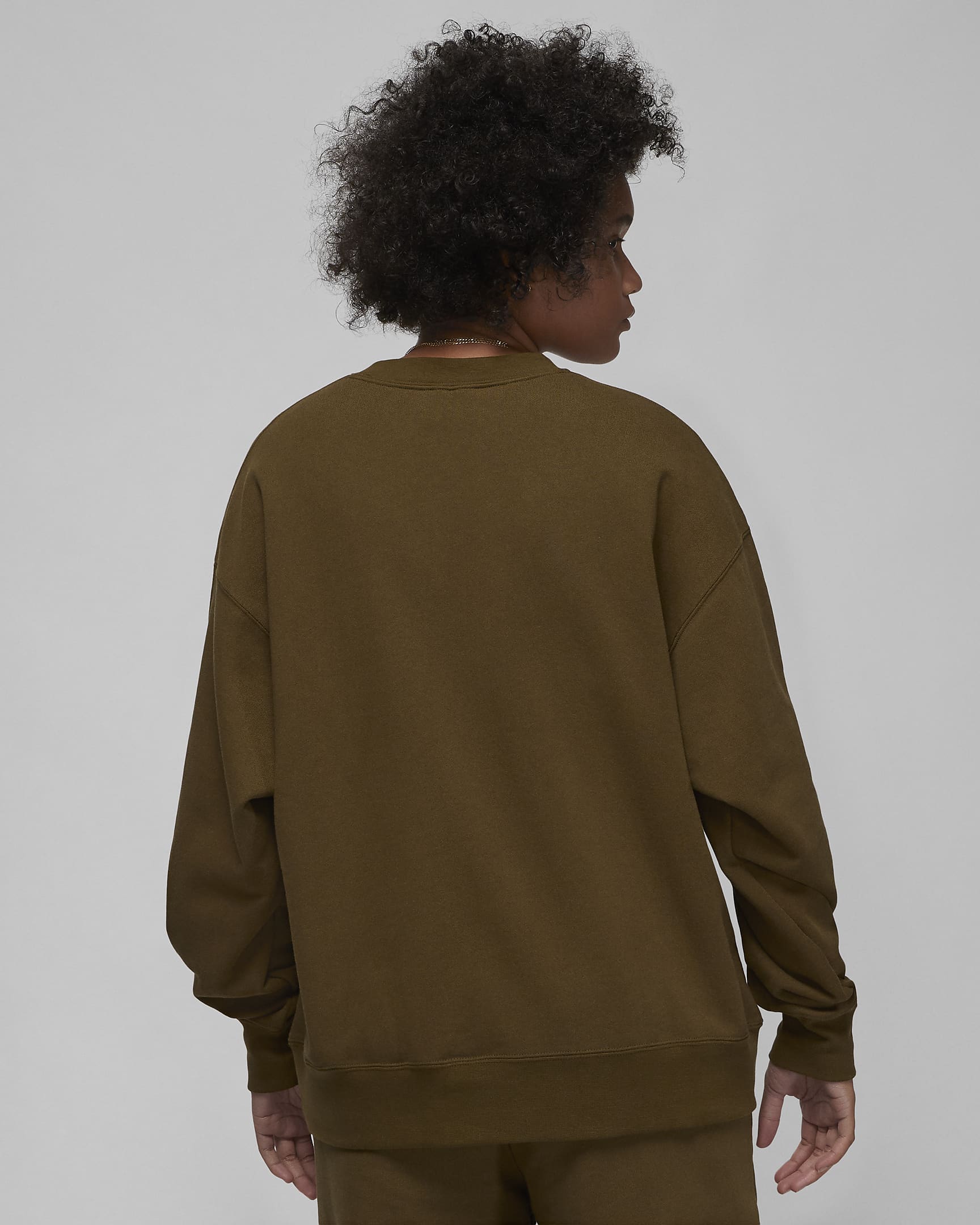 Jordan Flight Women's Fleece Crew. Nike CZ