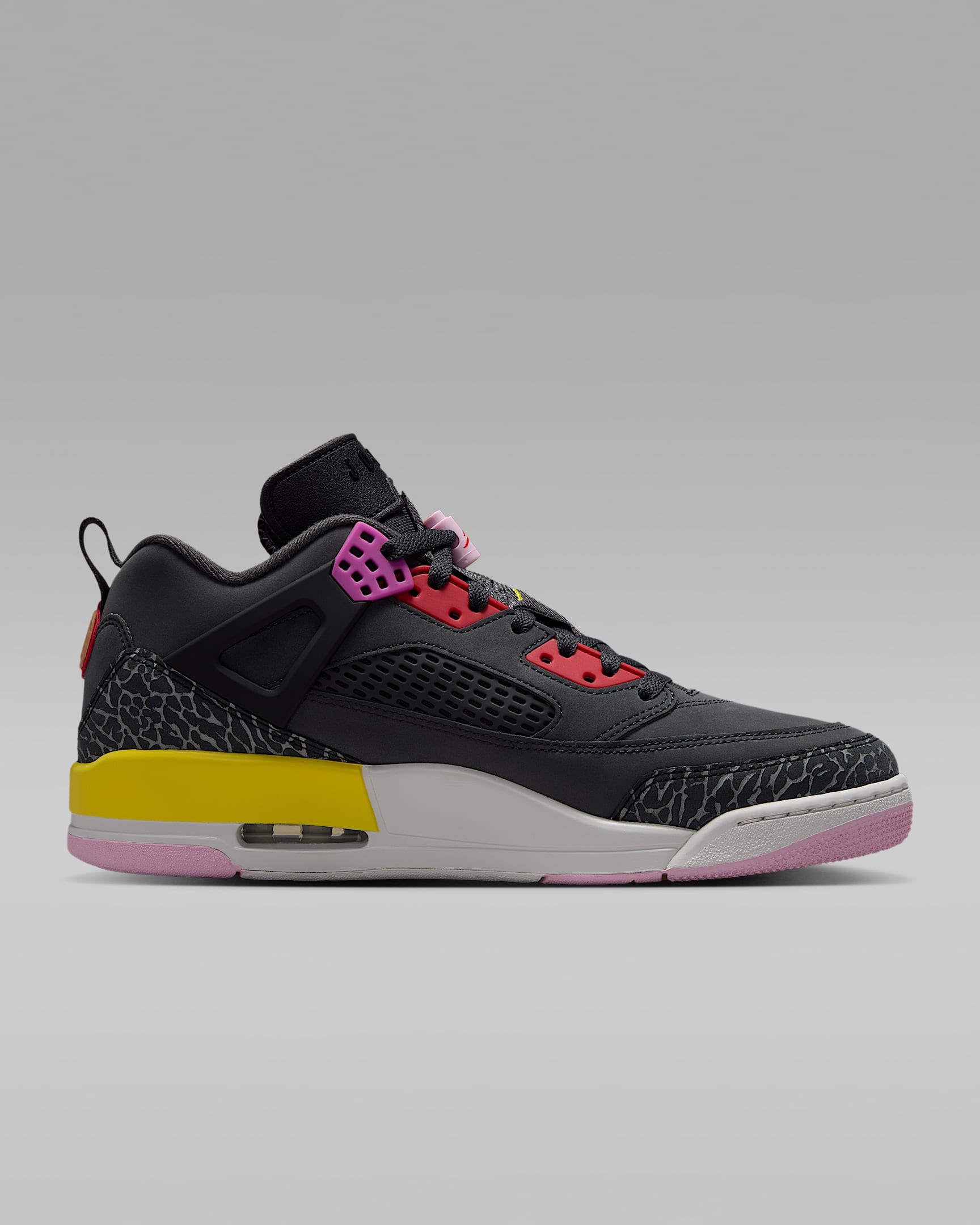 Jordan Spizike Low Men's Shoes - Anthracite/Black/Wolf Grey/University Red