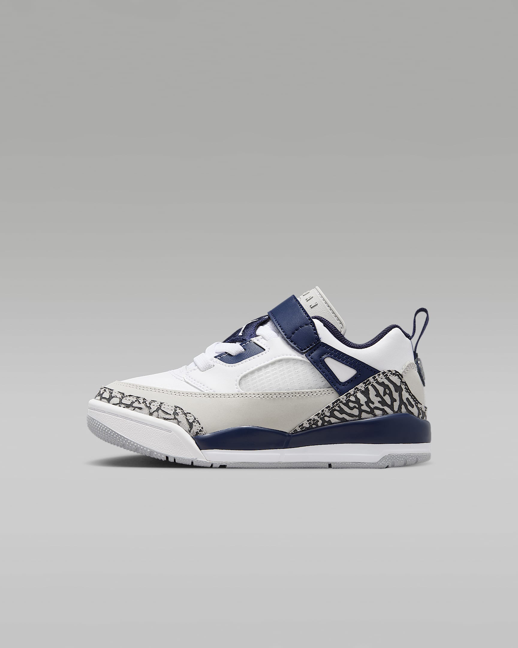 Jordan Spizike Low sko til små barn - Hvit/Neutral Grey/Anthracite/Midnight Navy