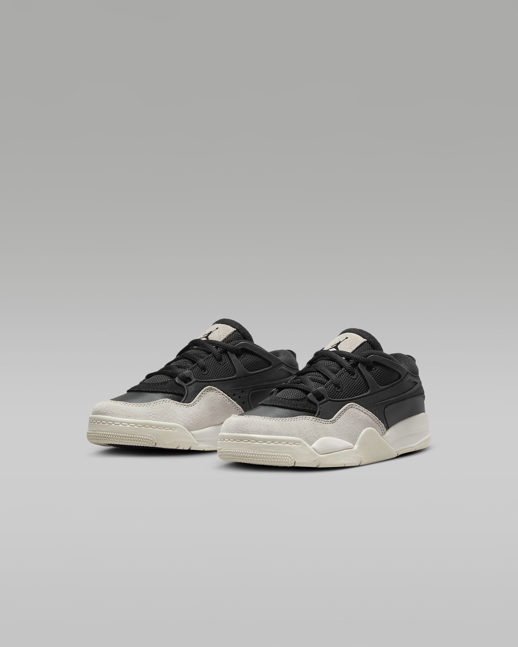 Jordan 4RM Schuh (jüngere Kinder) - Schwarz/Dark Grey/Light Bone