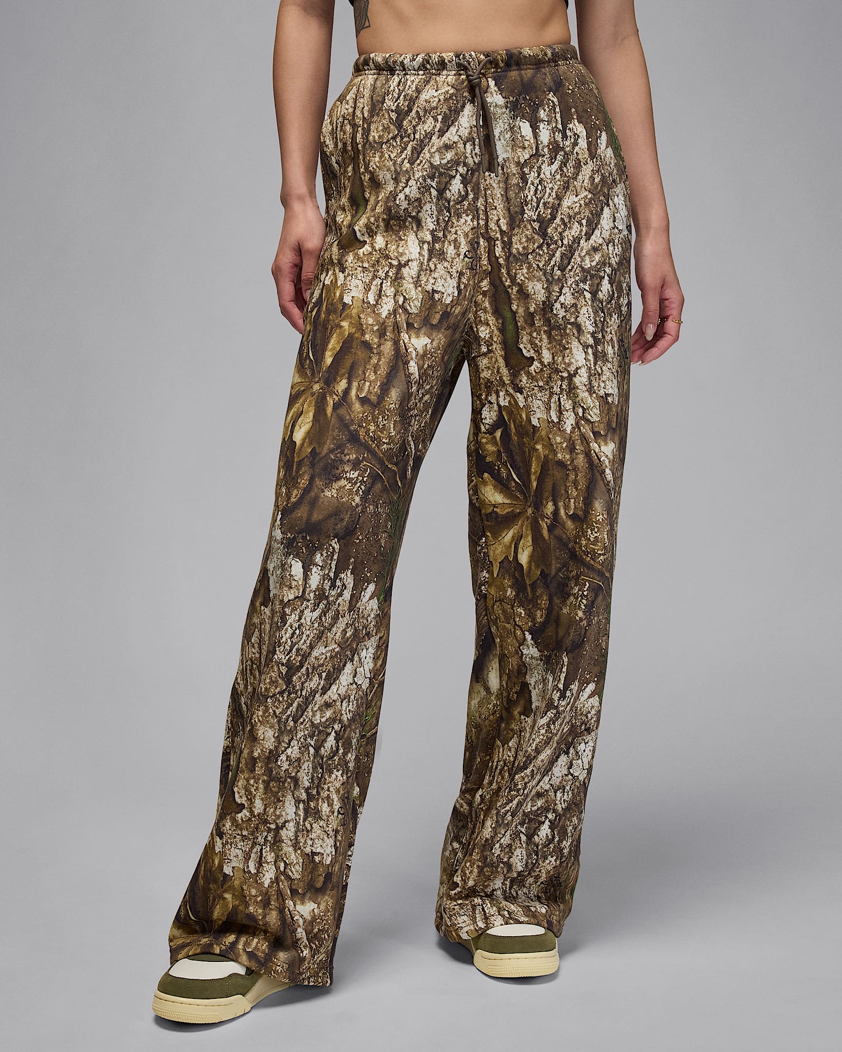 Jordan Brooklyn Fleece Women's Open-Hem Pants - Sail/Sail
