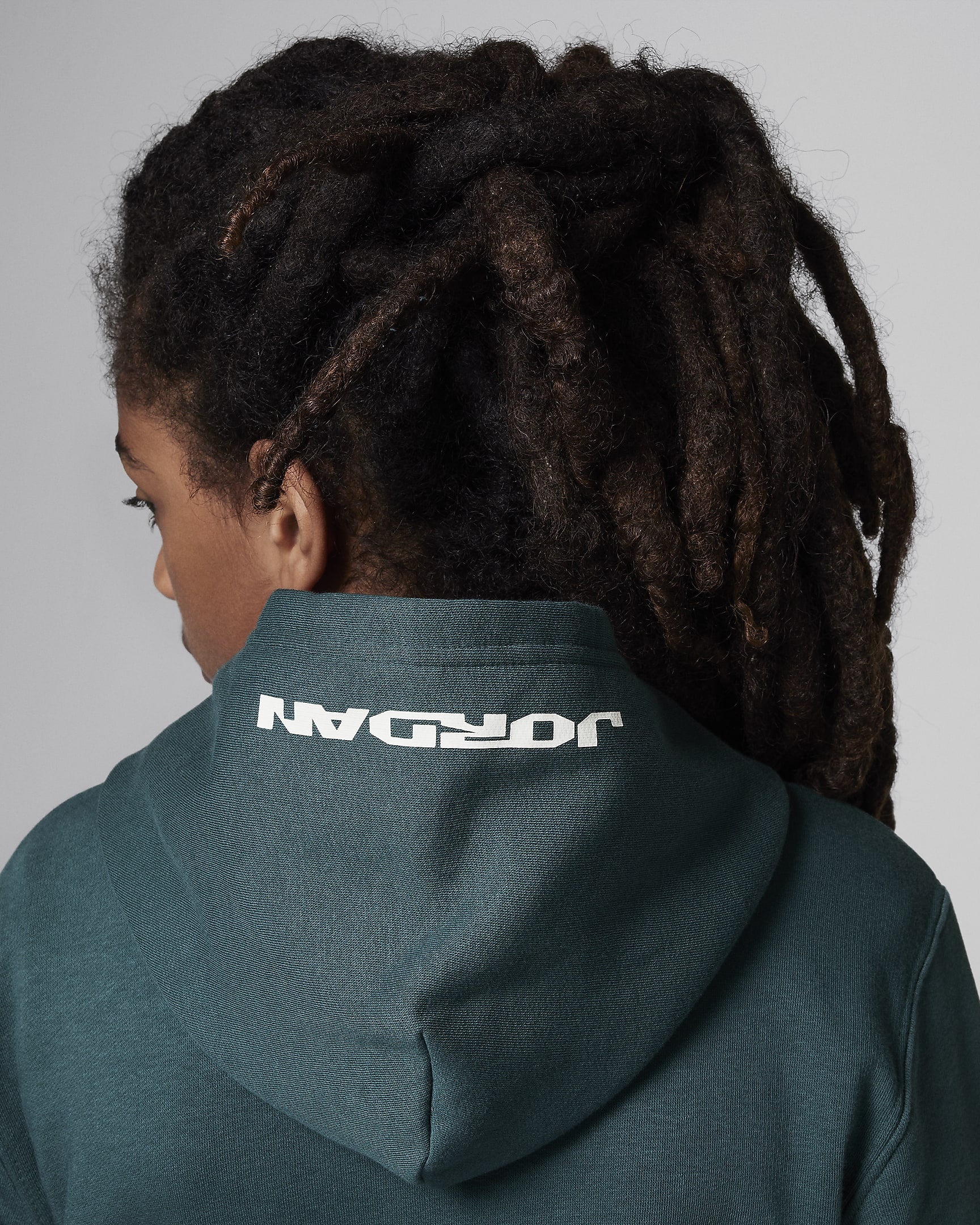 Felpa pullover in fleece con cappuccio Jordan MJ Flight MVP – Ragazzo/a - Oxidized Green