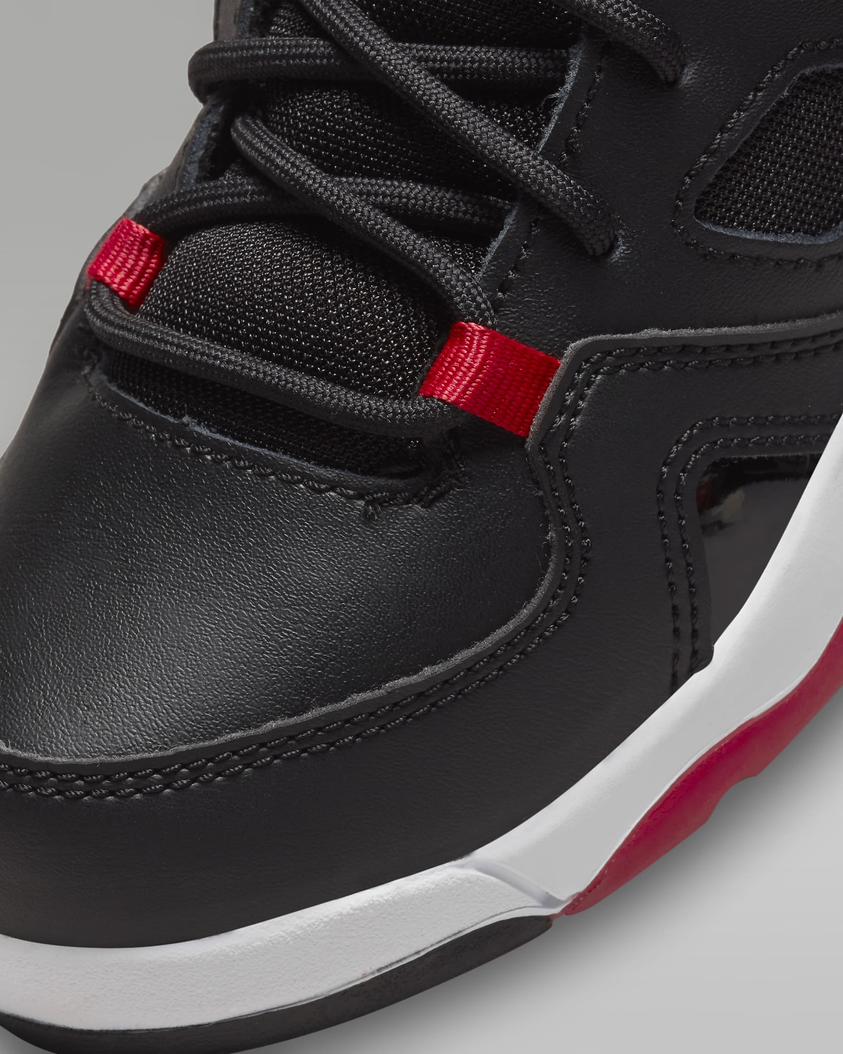 Jordan Flight Club '91 Younger Kids' Shoe - Black/University Red/White
