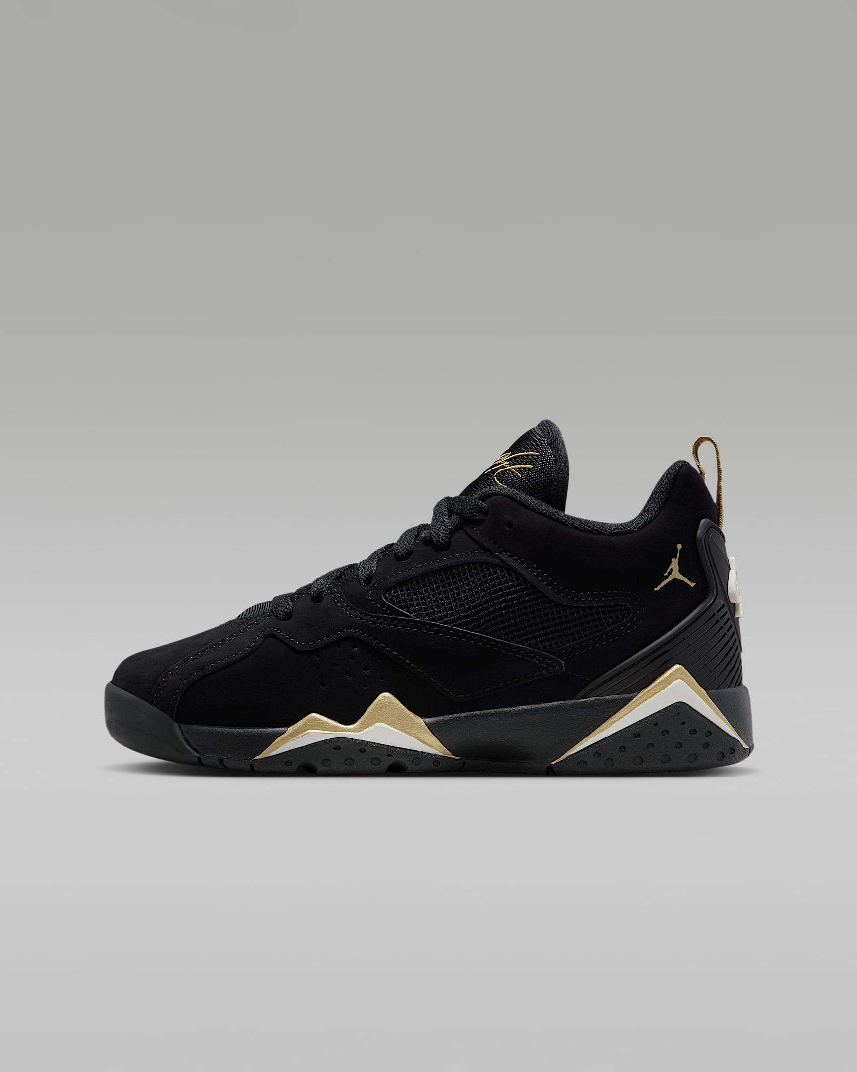 Air Jordan MVP 92 Older Kids' Shoes - Black/Sail/Metallic Gold