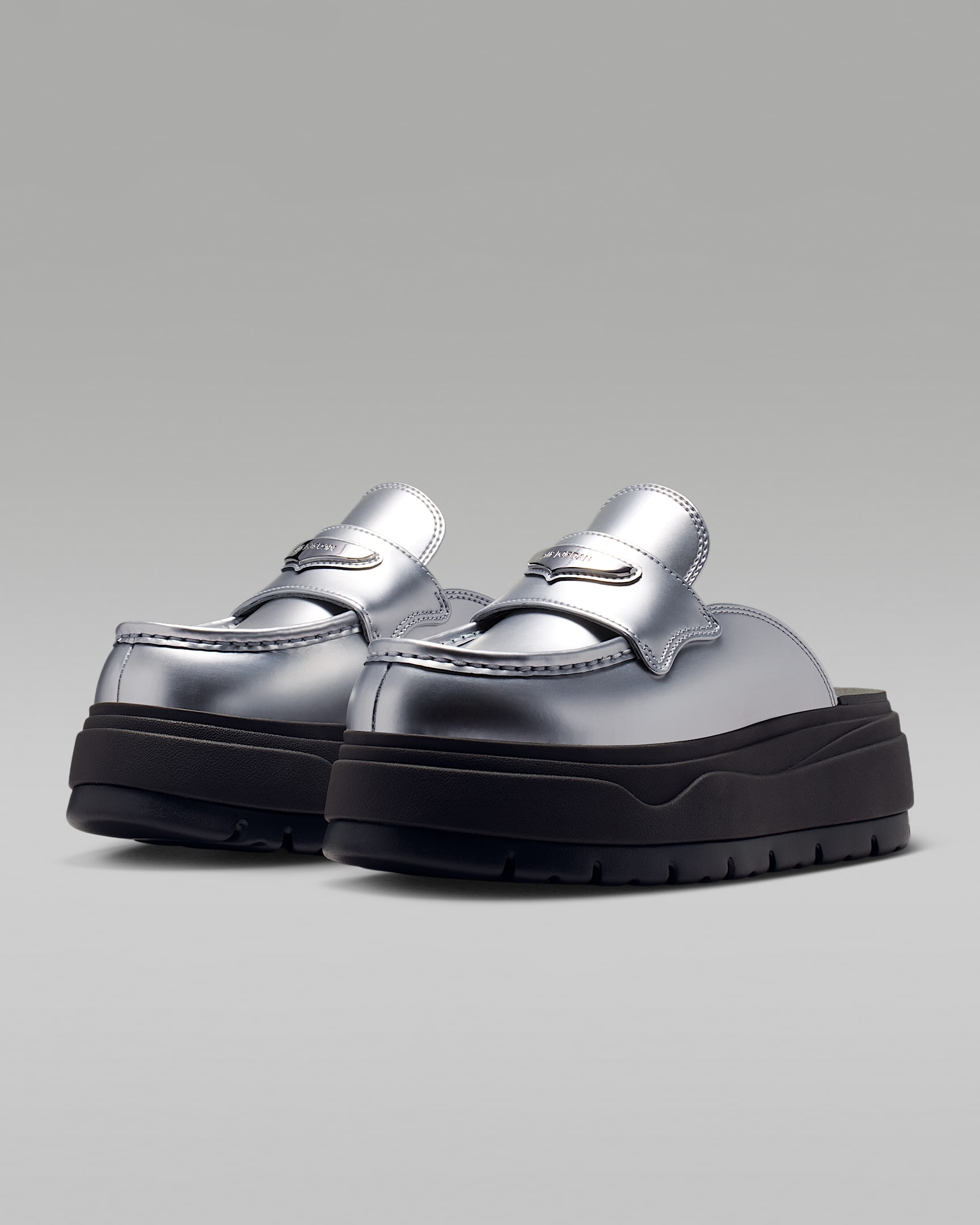 Air Jordan Mule SE Women's Shoes - Metallic Silver/Shadow Brown/Wolf Grey/Metallic Silver