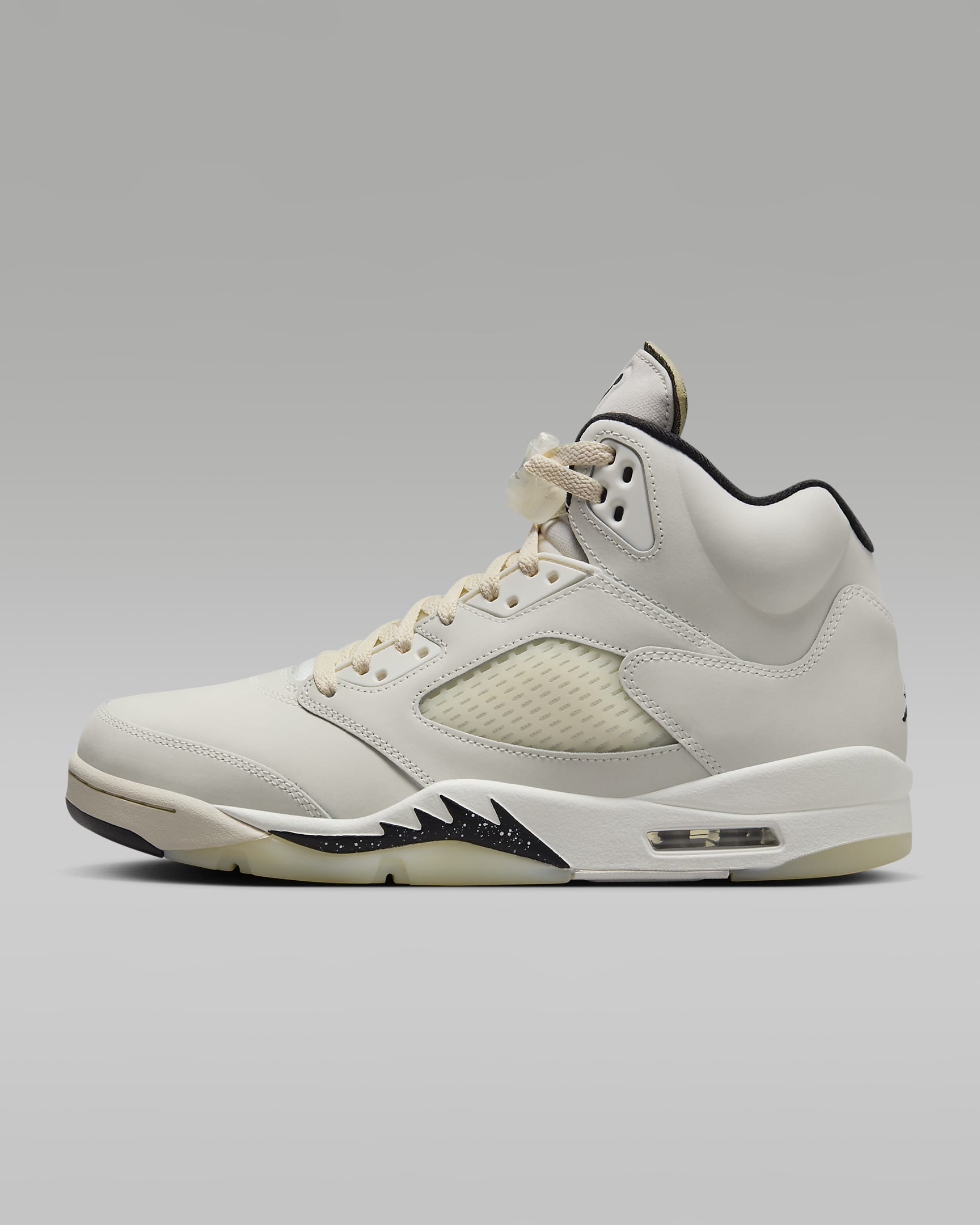 Air Jordan 5 Retro SE Men's Shoes - Sail/Light Orewood Brown/Coconut Milk/Black