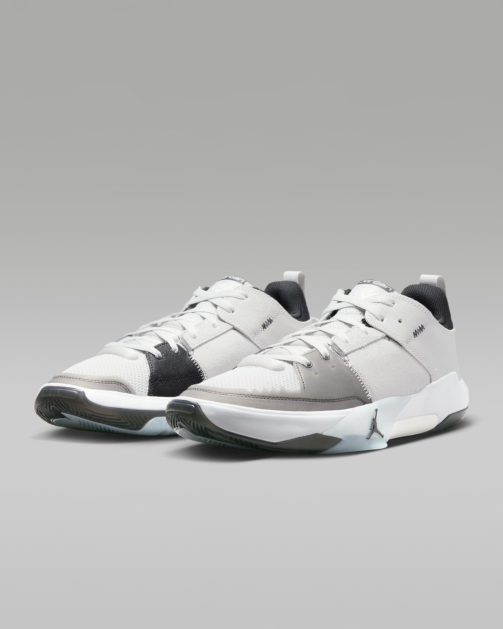 Jordan One Take 5 Basketball Shoes - Grey Fog/Off-Noir/Glacier Blue/Sail