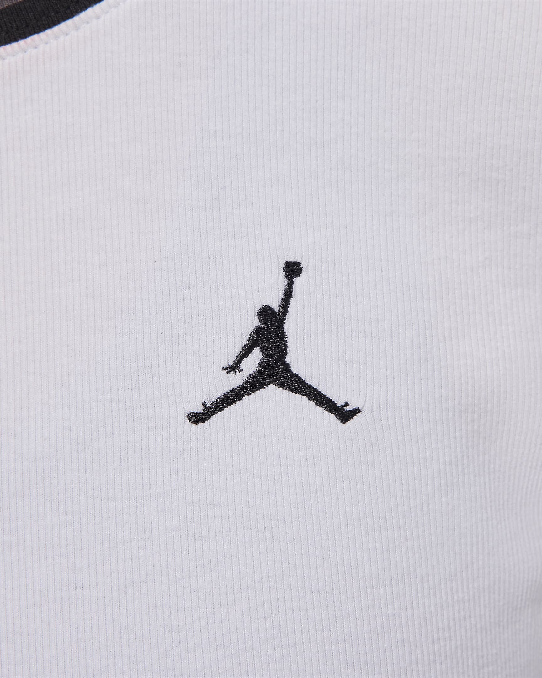 เสื้อถักผู้หญิง Jordan Flight - ขาว/ดำ