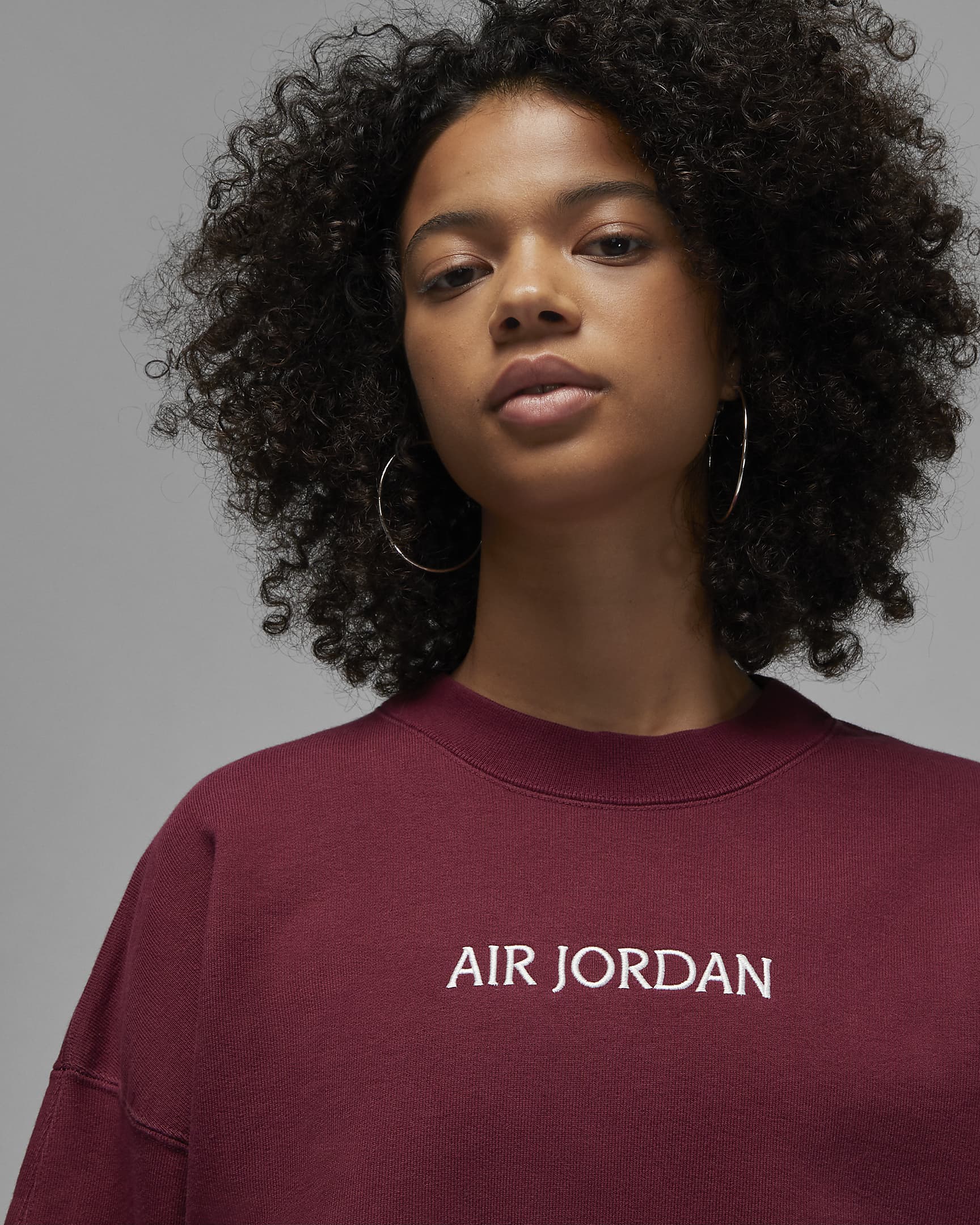 Air Jordan Wordmark Women's Crew. Nike LU