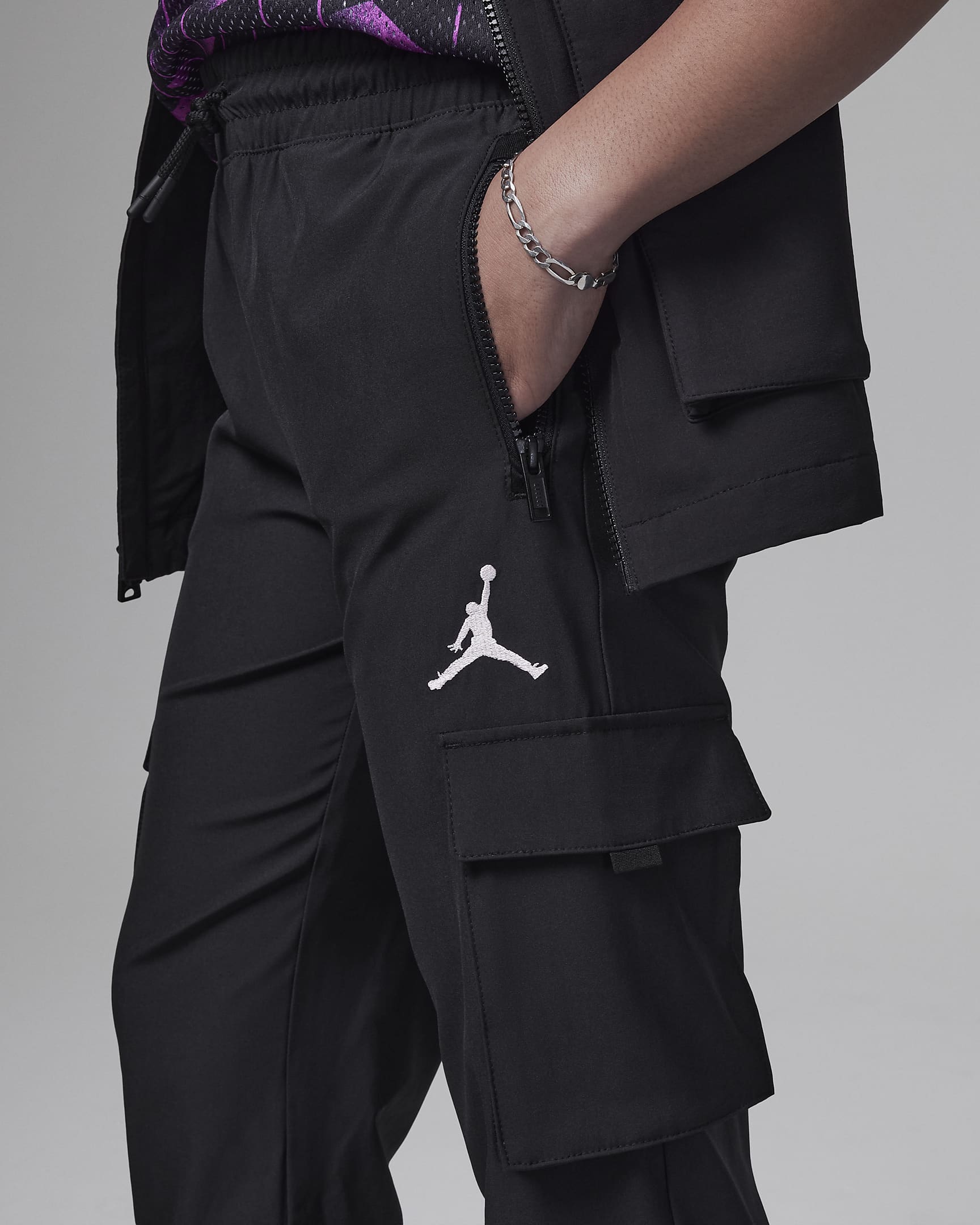 Jordan Post Up Cargo Pants Big Kids Pants.