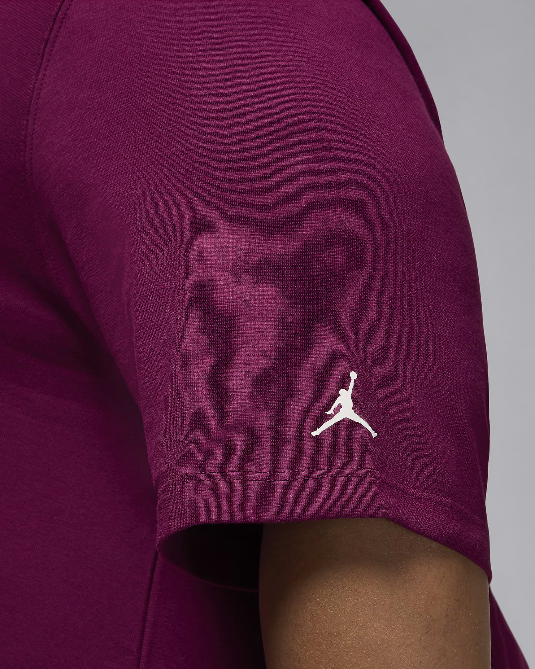 Playera con gráfico para mujer Jordan Flight Heritage (talla grande) - Burdeos