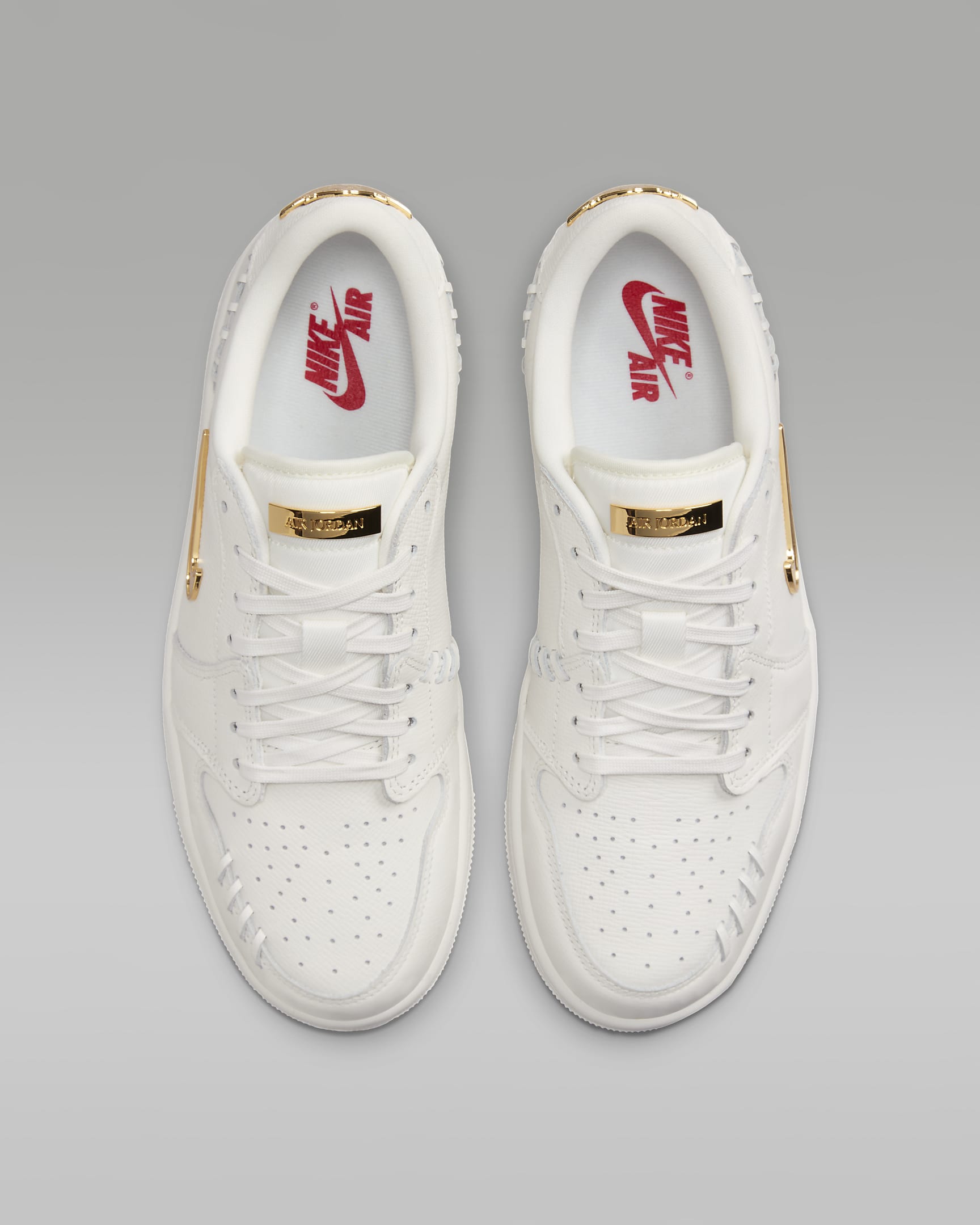 Air Jordan 1 Low Method of Make Shoes - Sail/Sail/Metallic Gold