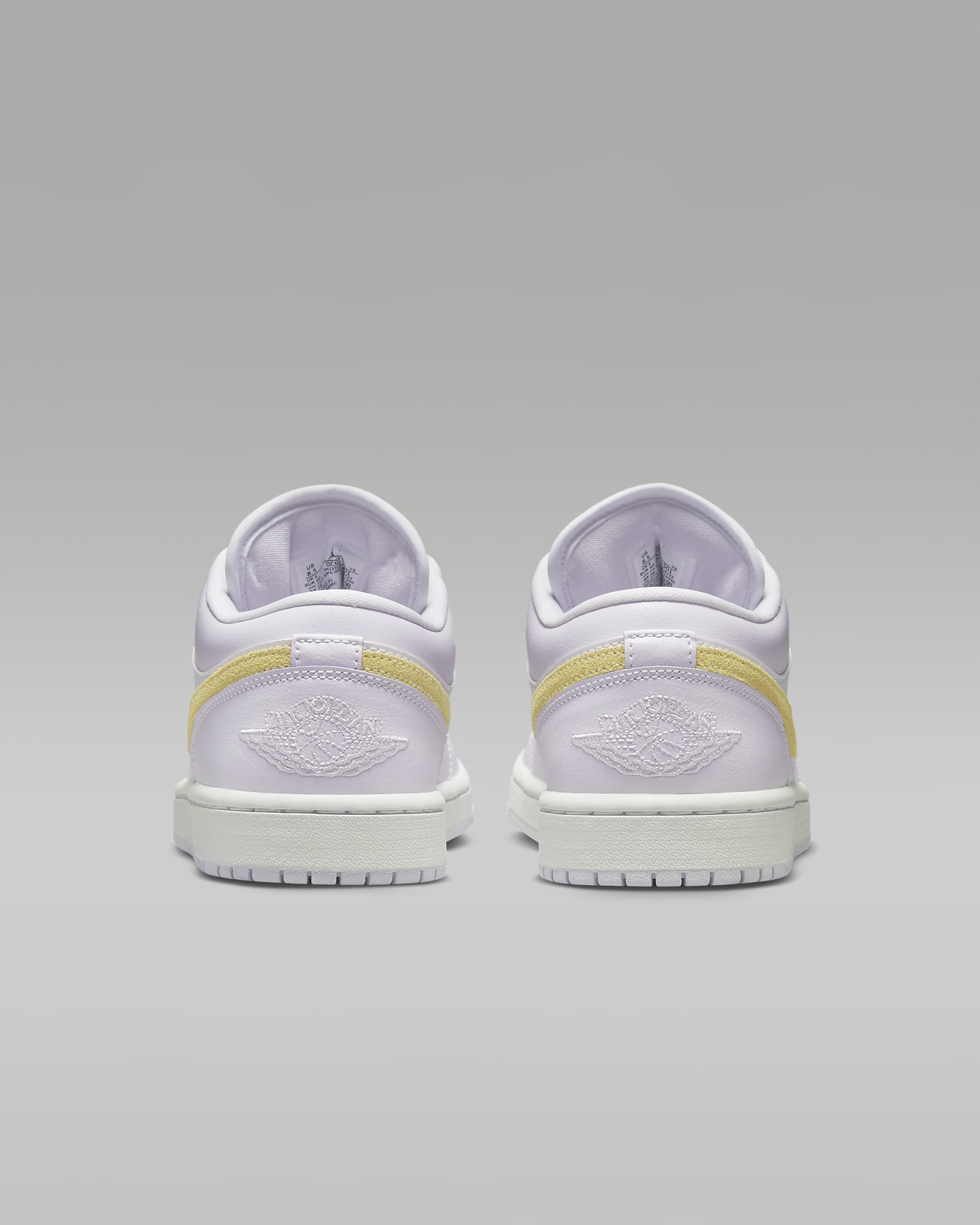 Air Jordan 1 Low Women's Shoes - Barely Grape/White/Lemon Wash