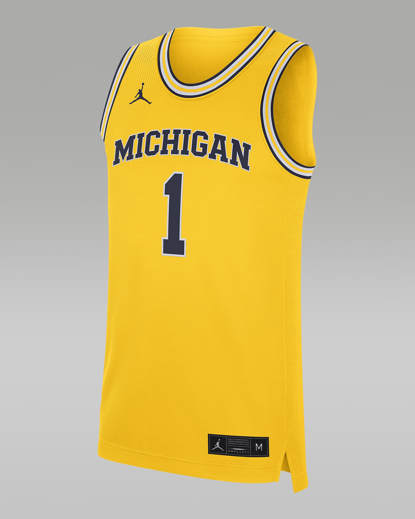 Jordan College Replica (Michigan) Men's Basketball Jersey.
