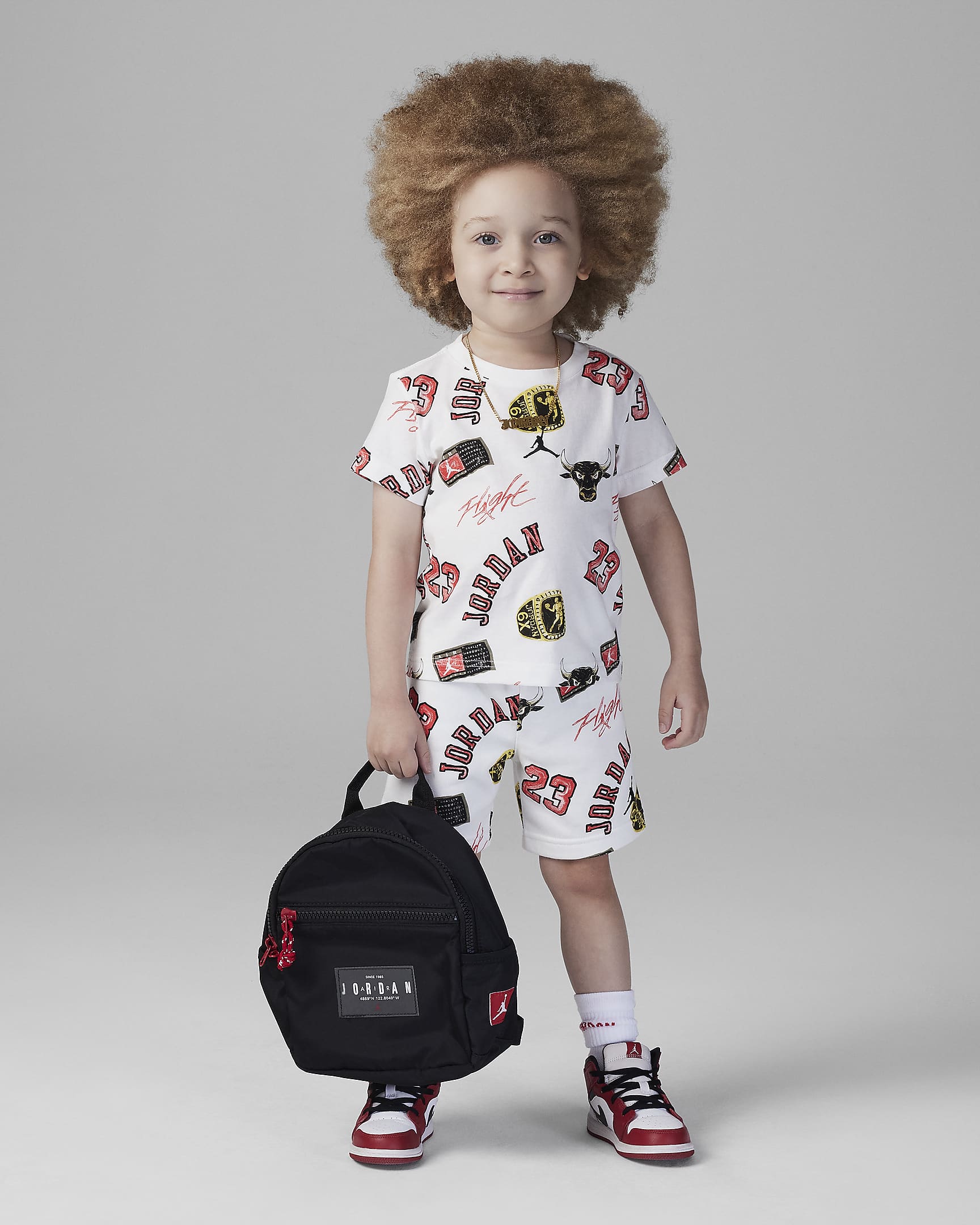 Jordan 23 Toddler 2-Piece Shorts Set - Sail