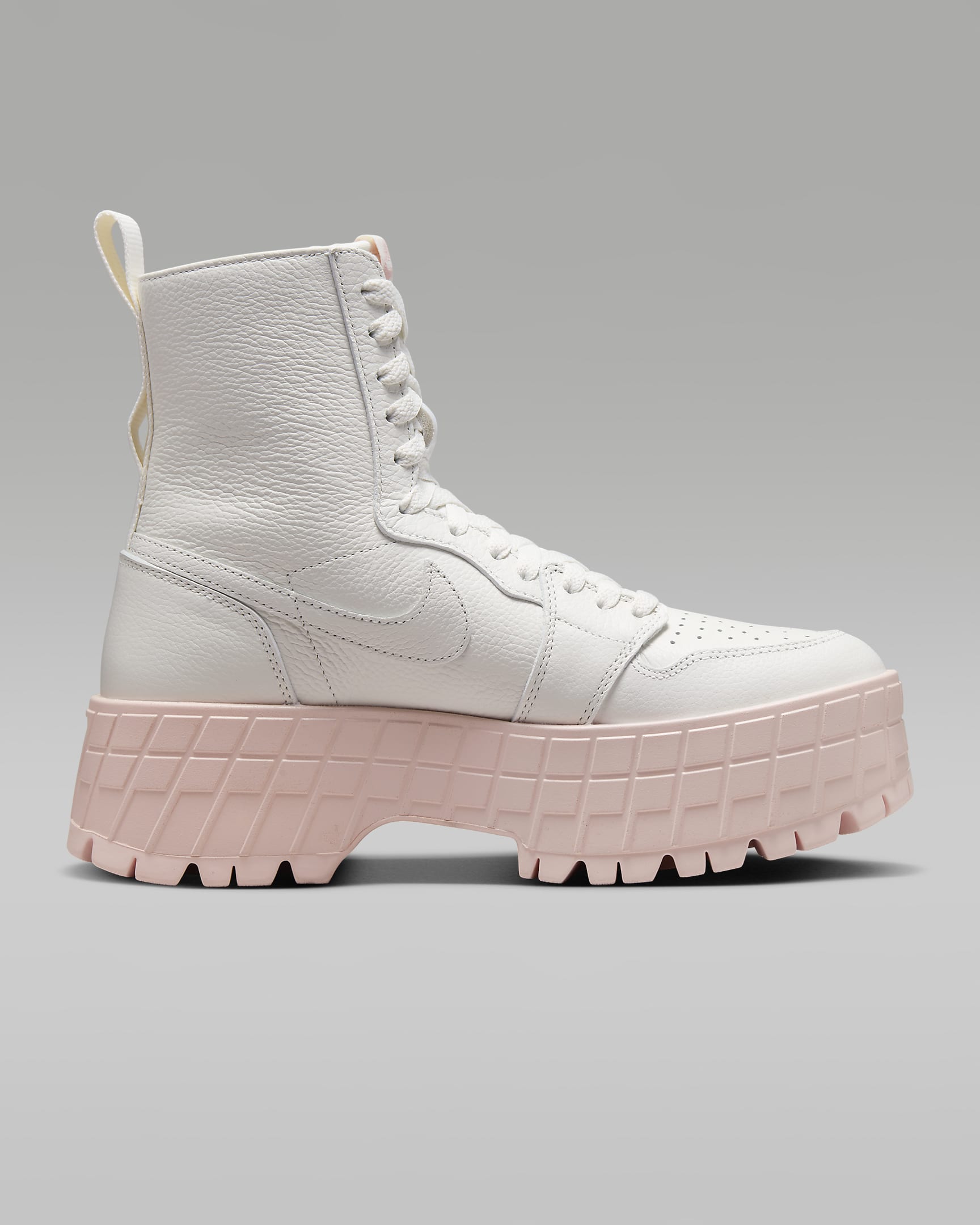 Botas para mujer Air Jordan 1 Brooklyn - Vela/Rosa leyenda/Vela