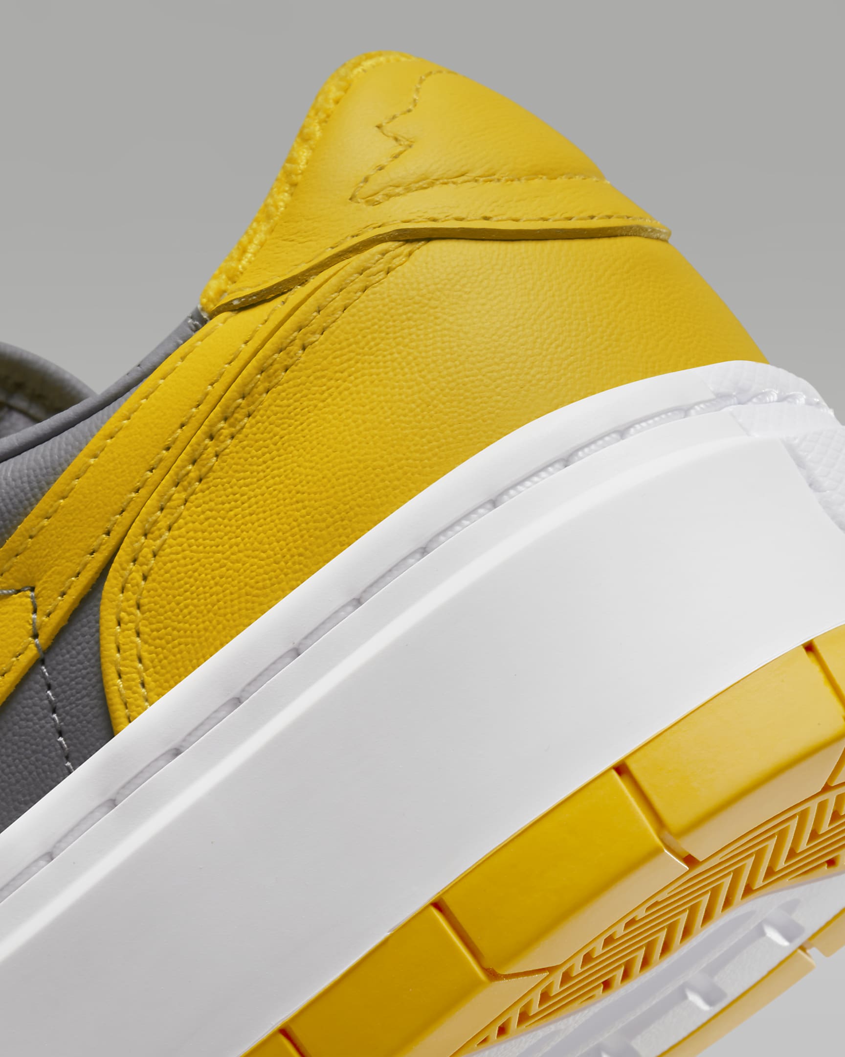 Air Jordan 1 Elevate Low damesko - Cement Grey/Hvit/Varsity Maize