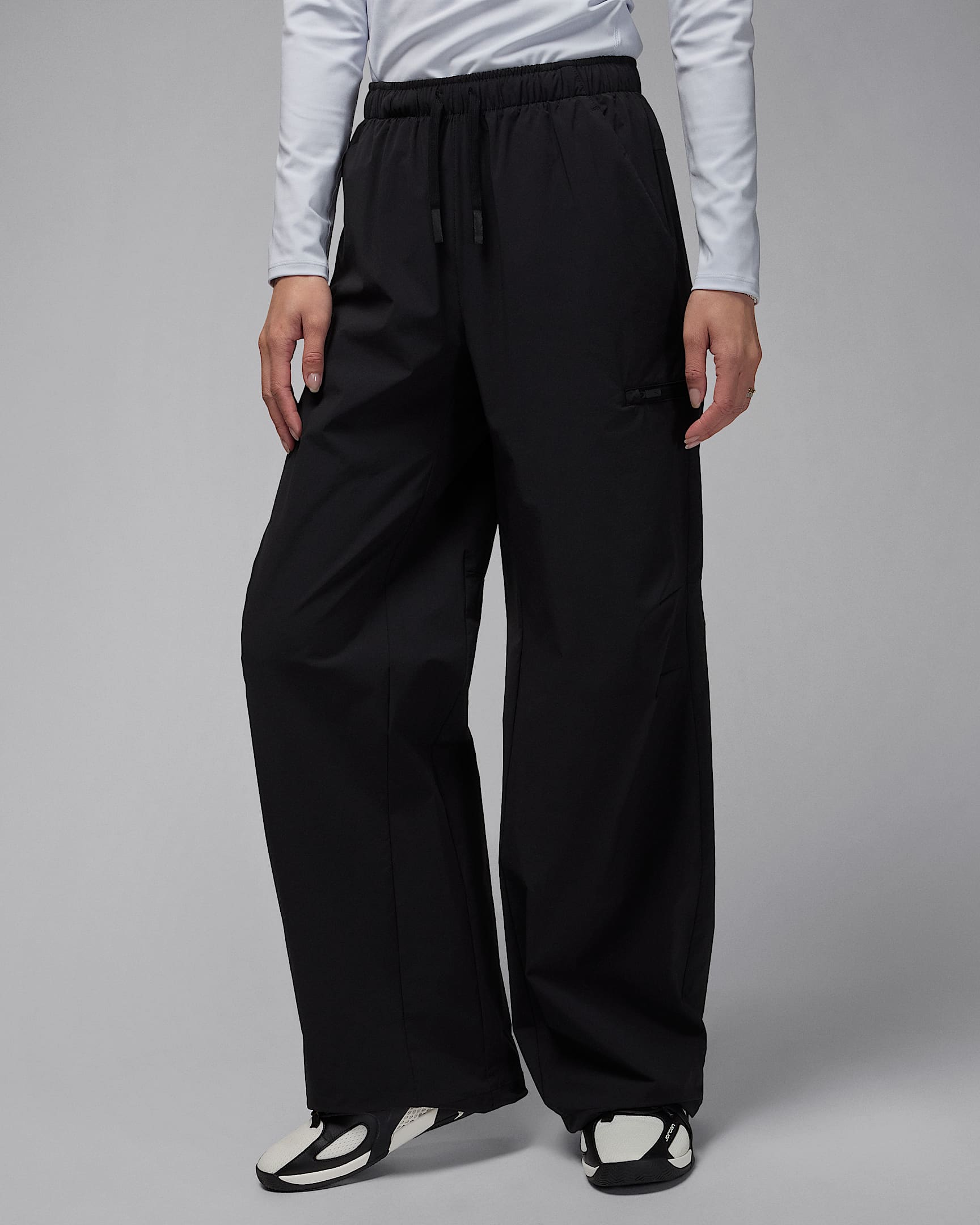 Jordan Sport Women's Dri-FIT Tunnel Pants - Black/Dark Shadow