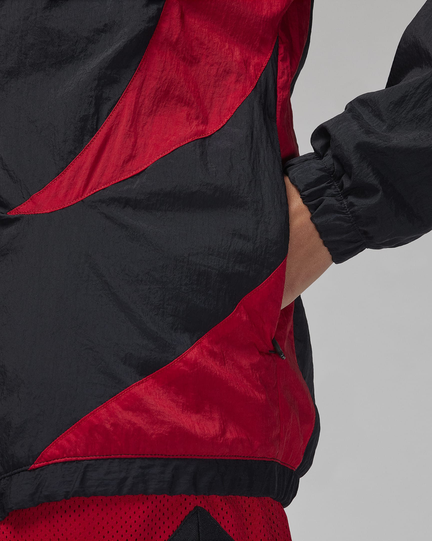 Jordan Sport Jam Warm-Up Jacket - Black/Gym Red/Gym Red