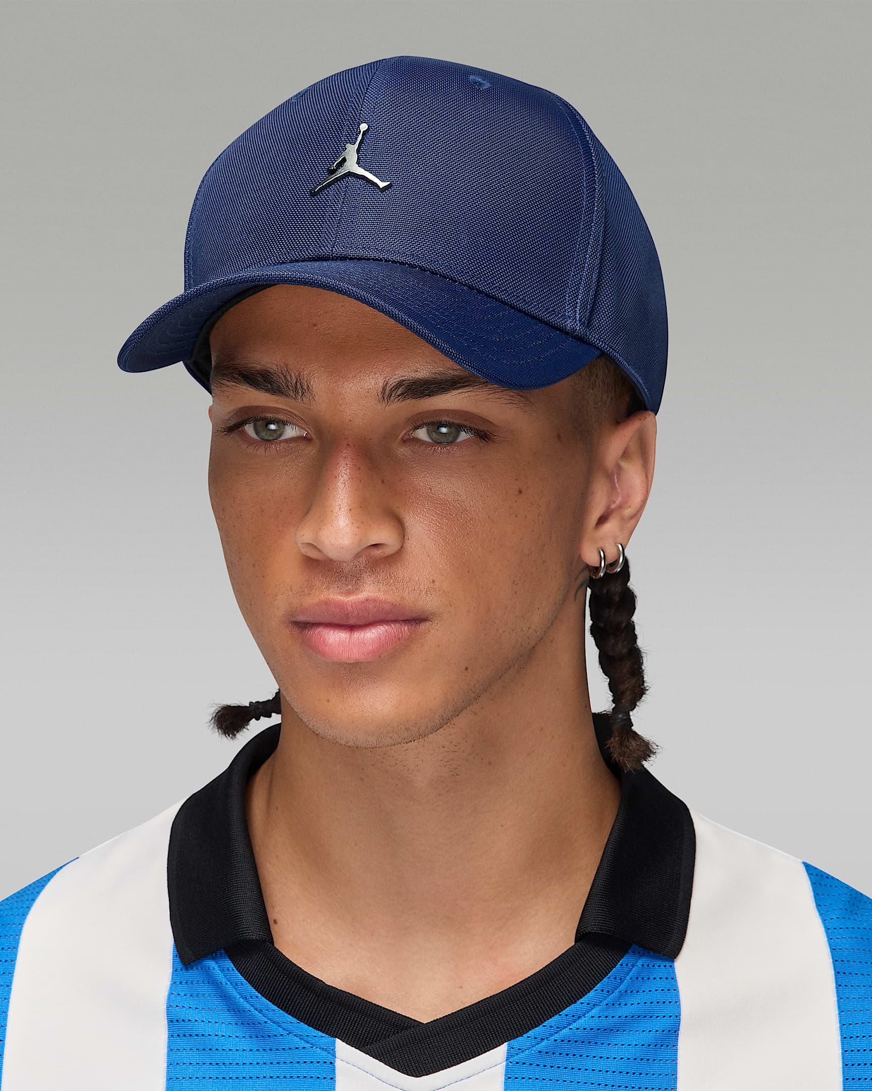 Jordan Rise Structured Metal Jumpman Hat - Blue Void
