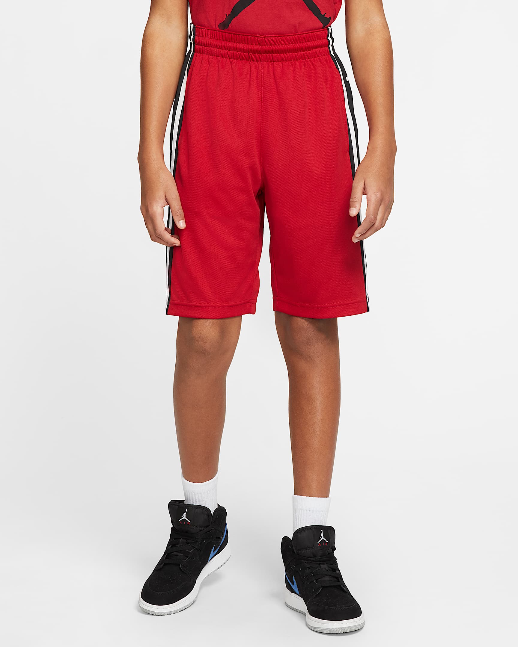 Calções Jordan Dri-FIT Júnior (Rapaz) - Vermelho Gym