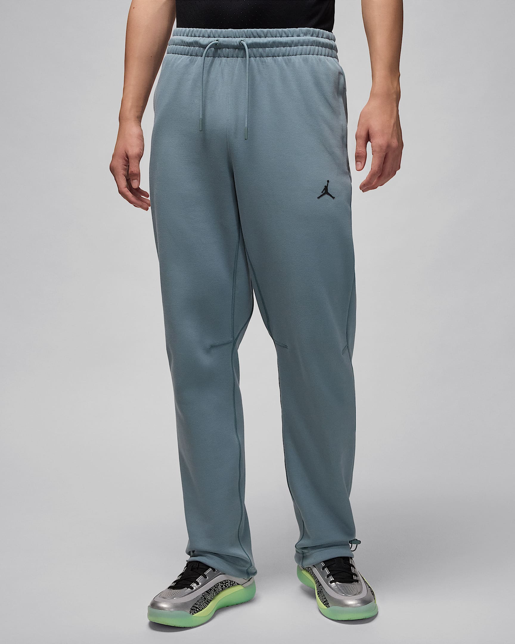 Pantalon Dri-FIT Jordan Sport Hoop Fleece pour homme - Aviator Grey/Noir/Noir