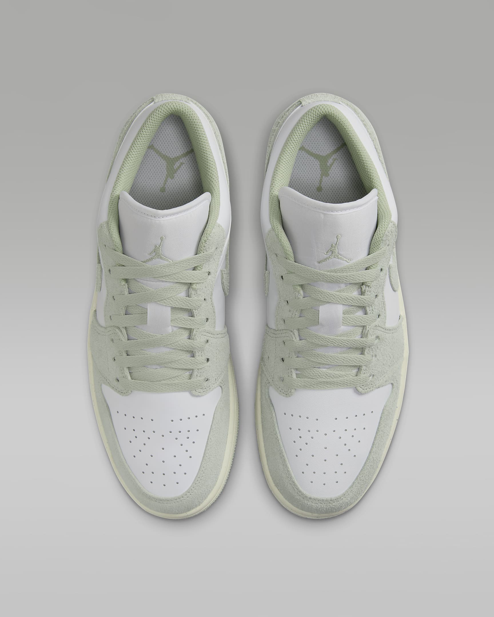 Air Jordan 1 Low SE Men's Shoes - White/Sail/Seafoam
