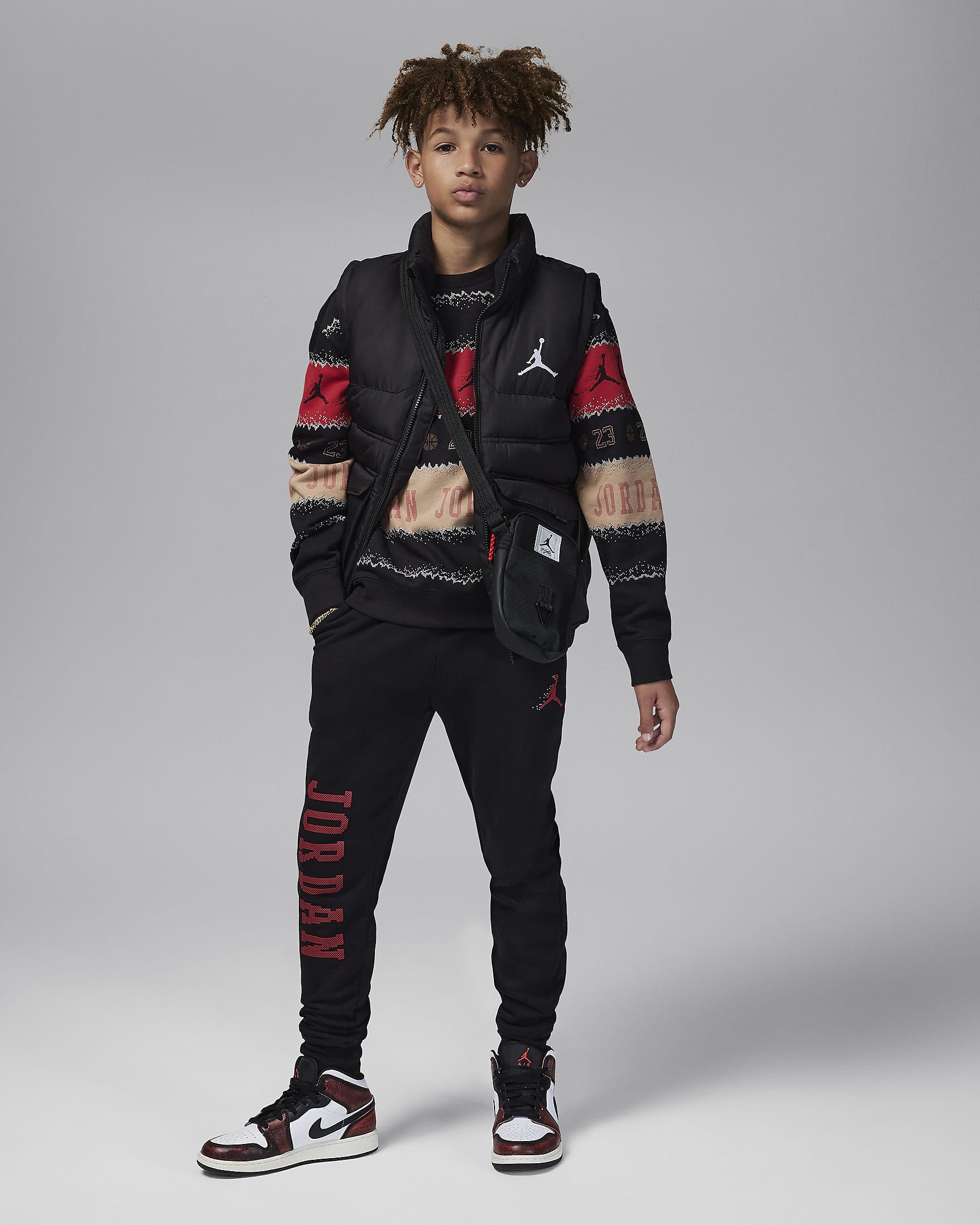 Jordan MJ Essentials Member Fleece Pants Big Kids Pants. Nike.com