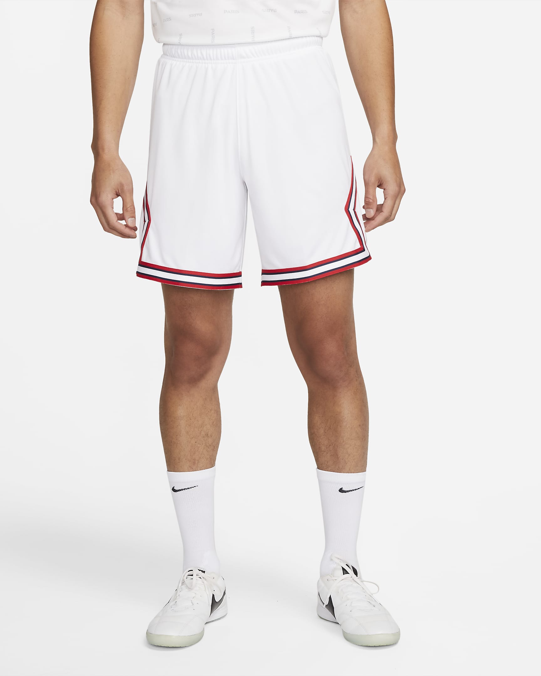 Paris Saint-Germain 2022/23 Stadium Fourth Men's Nike Dri-FIT Soccer Shorts - White/Midnight Navy