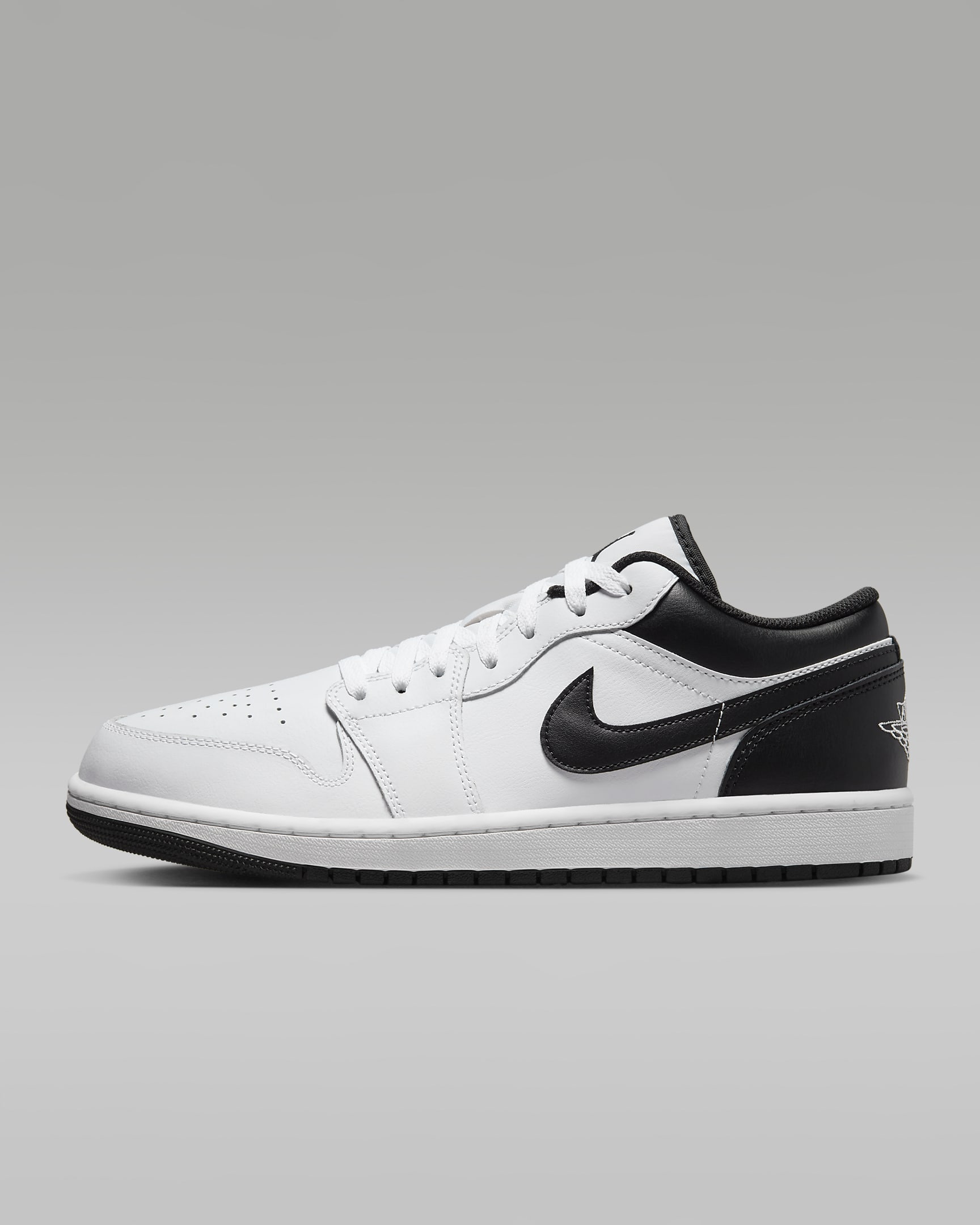 Sapatilhas Air Jordan 1 Low para homem - Branco/Branco/Preto