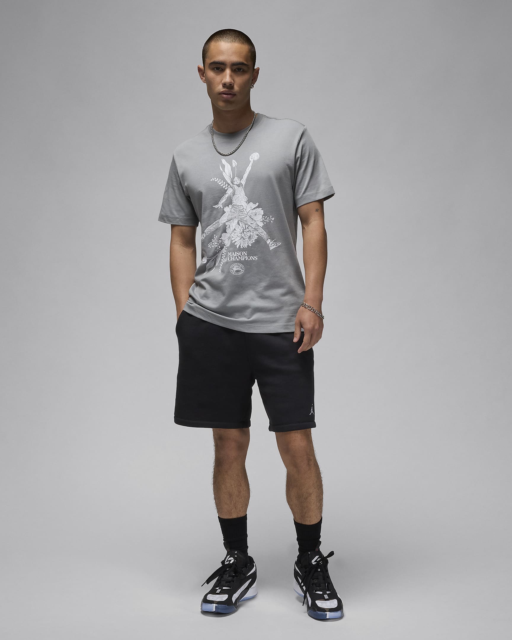 Jordan Sport Men's Dri-FIT T-Shirt - Particle Grey