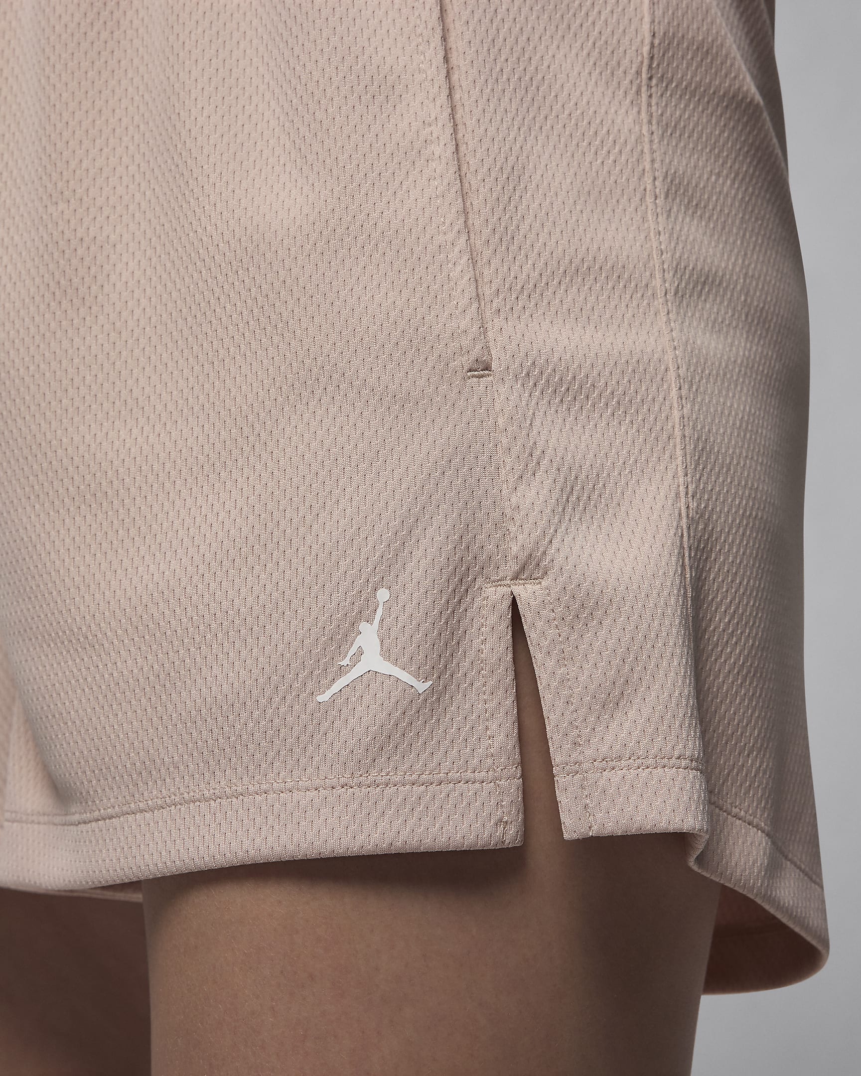 Jordan Sport Women's Mesh Shorts - Particle Beige/White