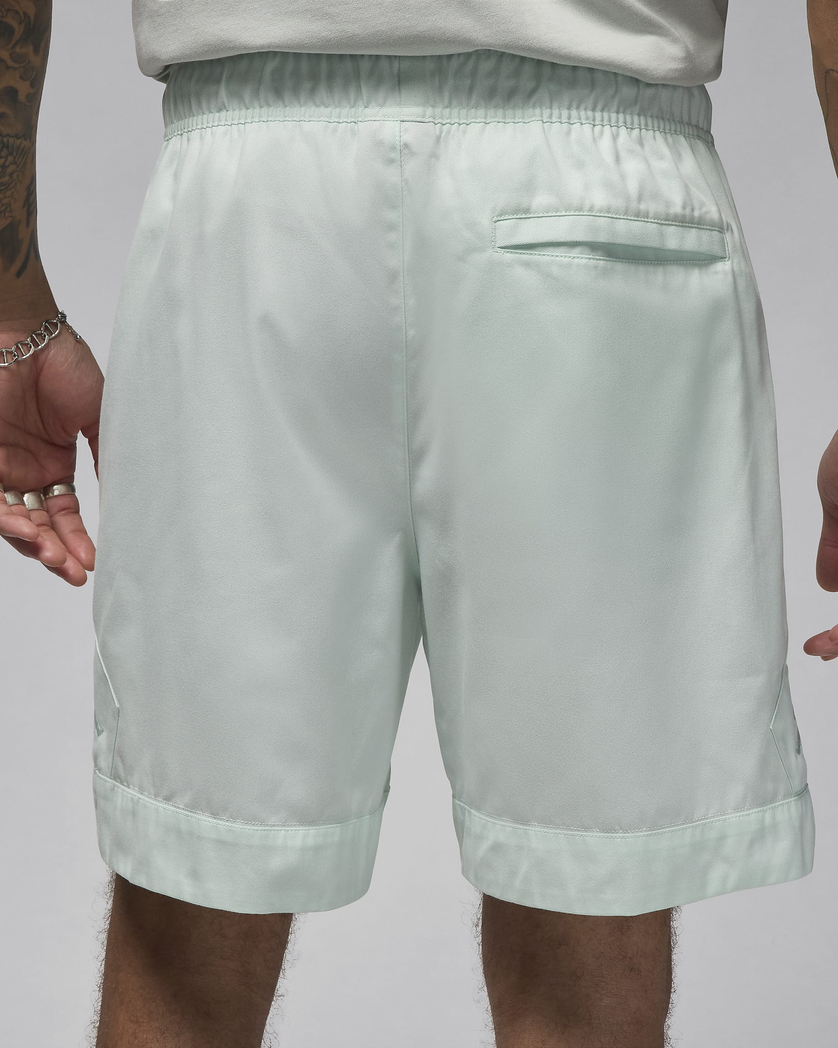 Jordan Essentials Men's Diamond Shorts - Barely Green