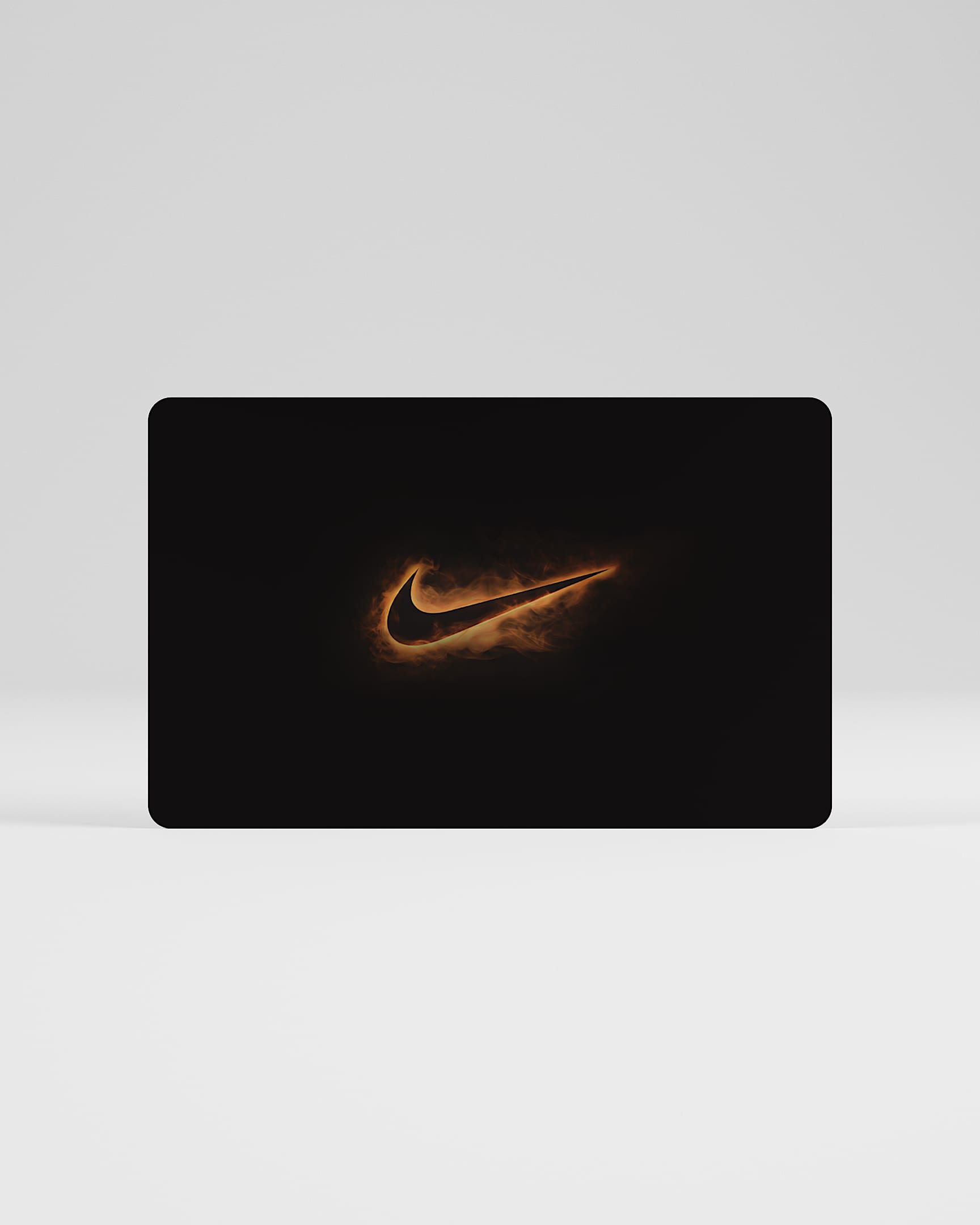 La tarjeta de regalo Nike se envía por correo en una minicaja de tenis Nike - Negro